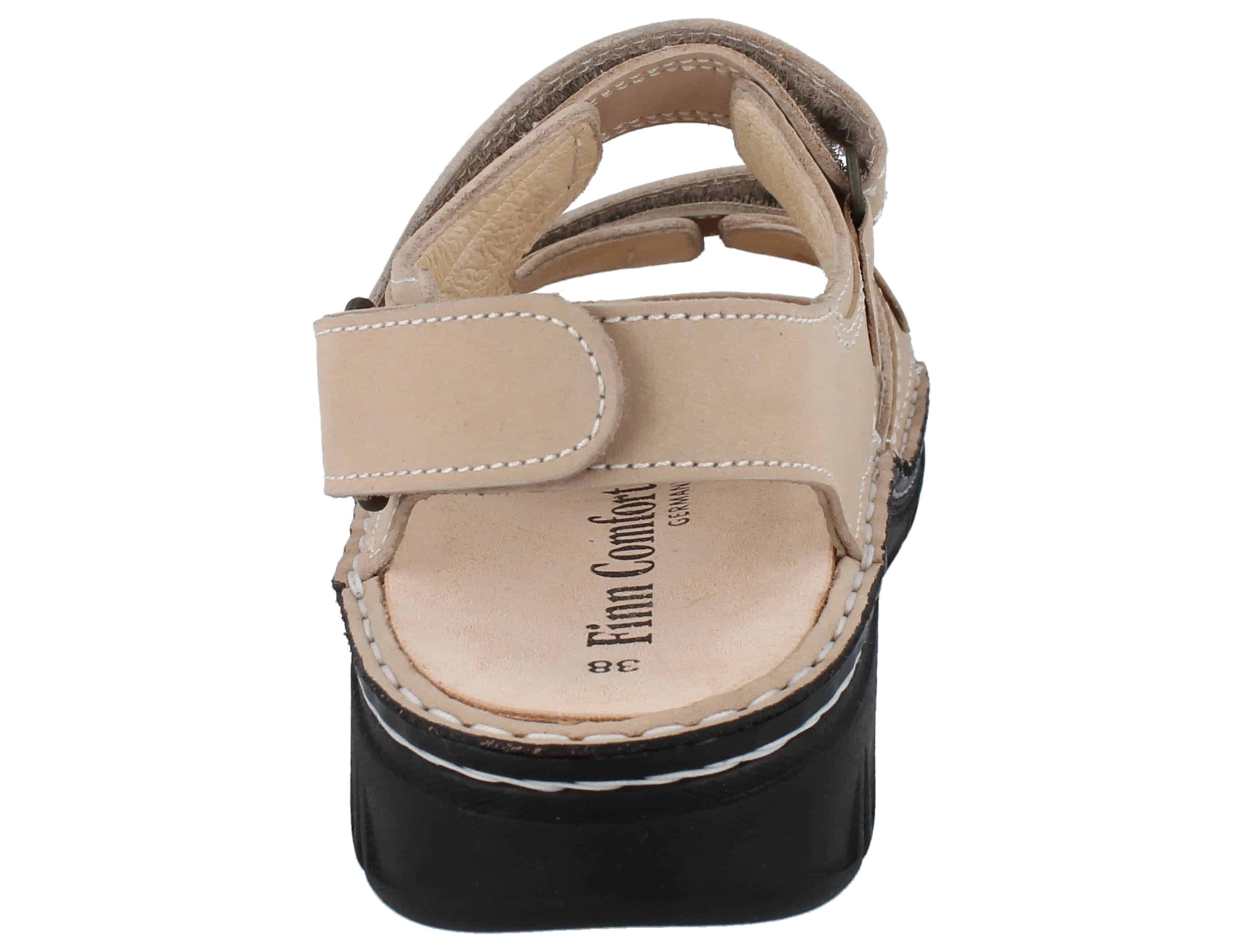 Wanaka Soft beige Finn Wechselfußbett Comfort Sandale