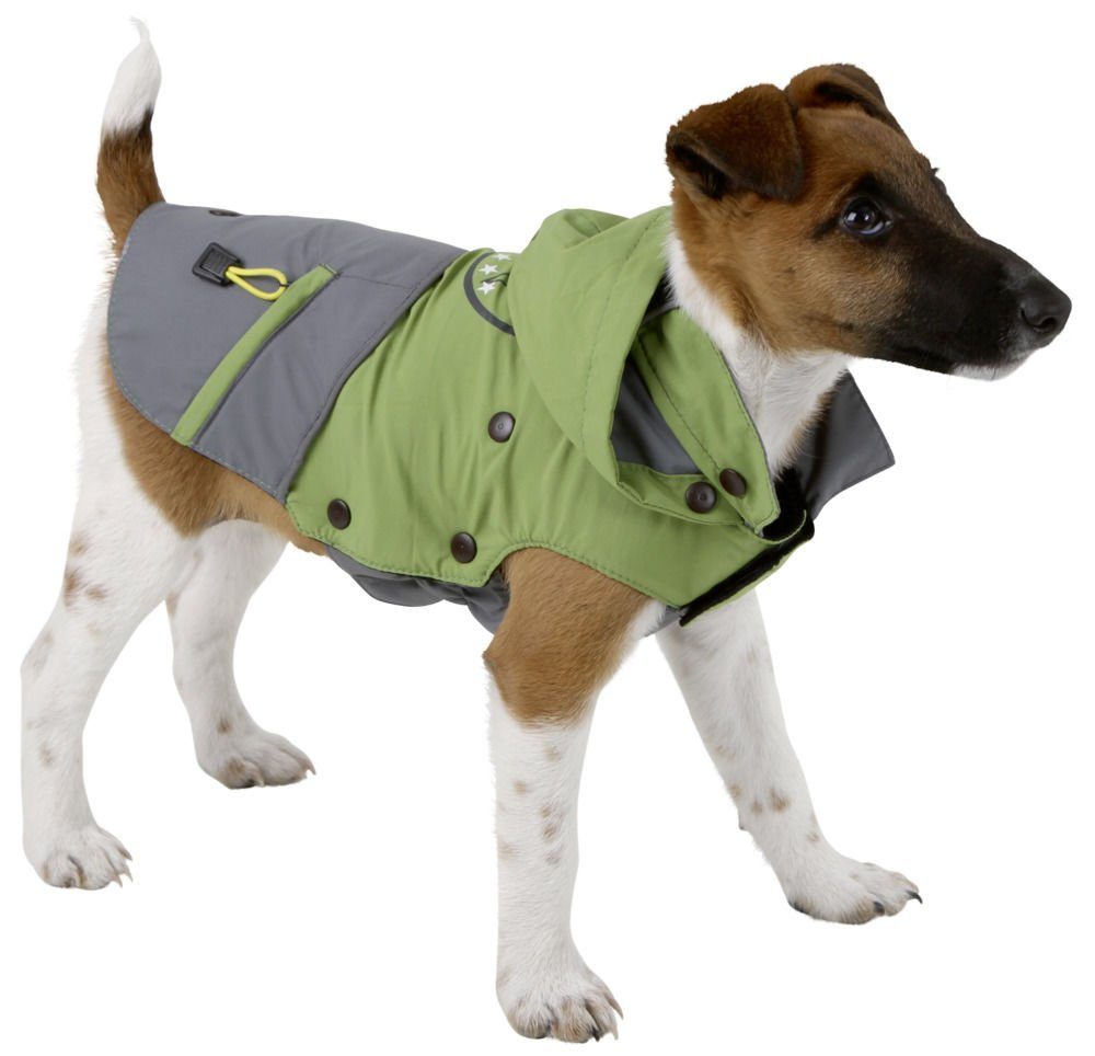 Leine Kerbl Outdoor Hundemantel Vancouver grün/grau 35 cm 81407
