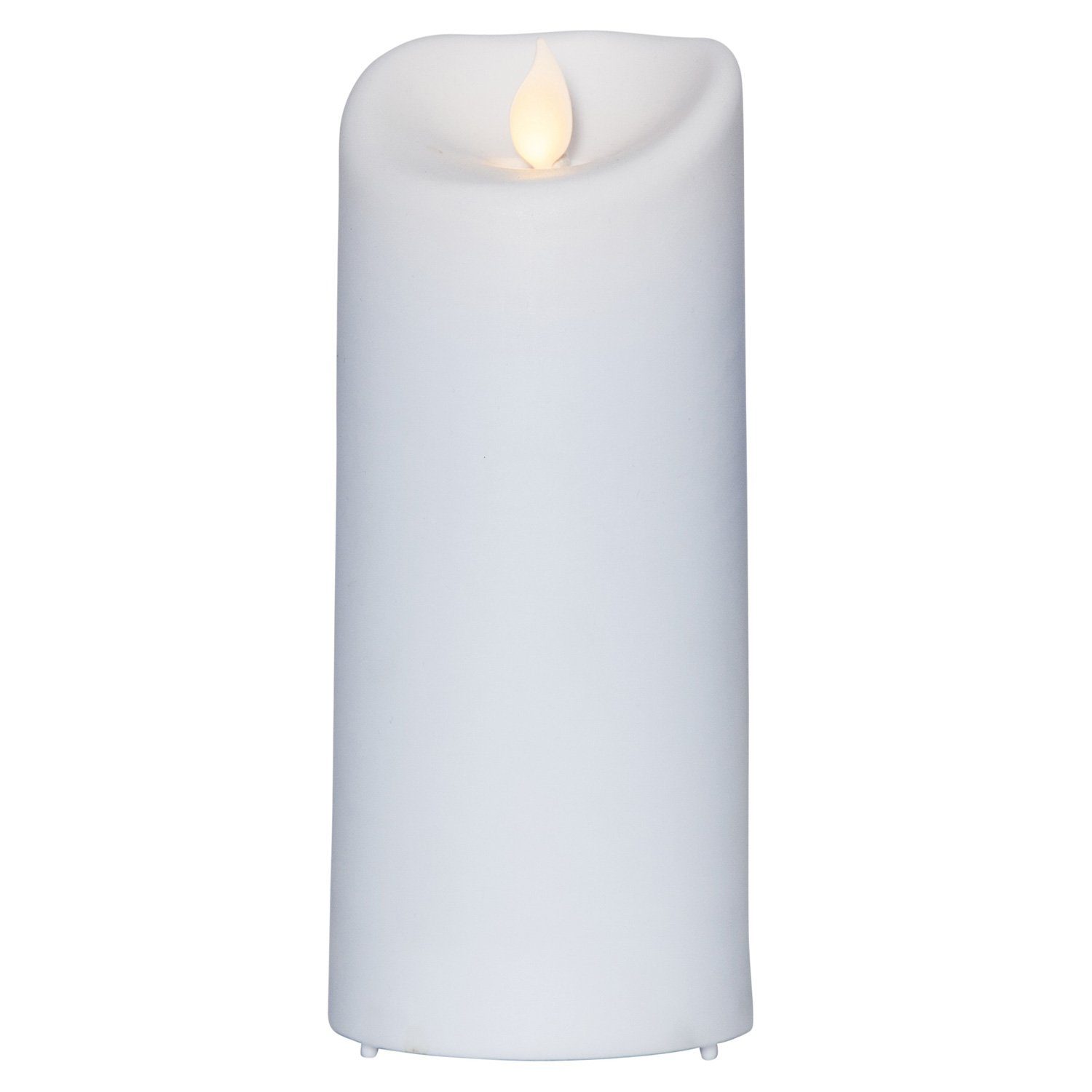 STAR TRADING LED-Kerze mit bewegter Flamme - Kunststoff - H: 17,5cm - Timer günstig online kaufen