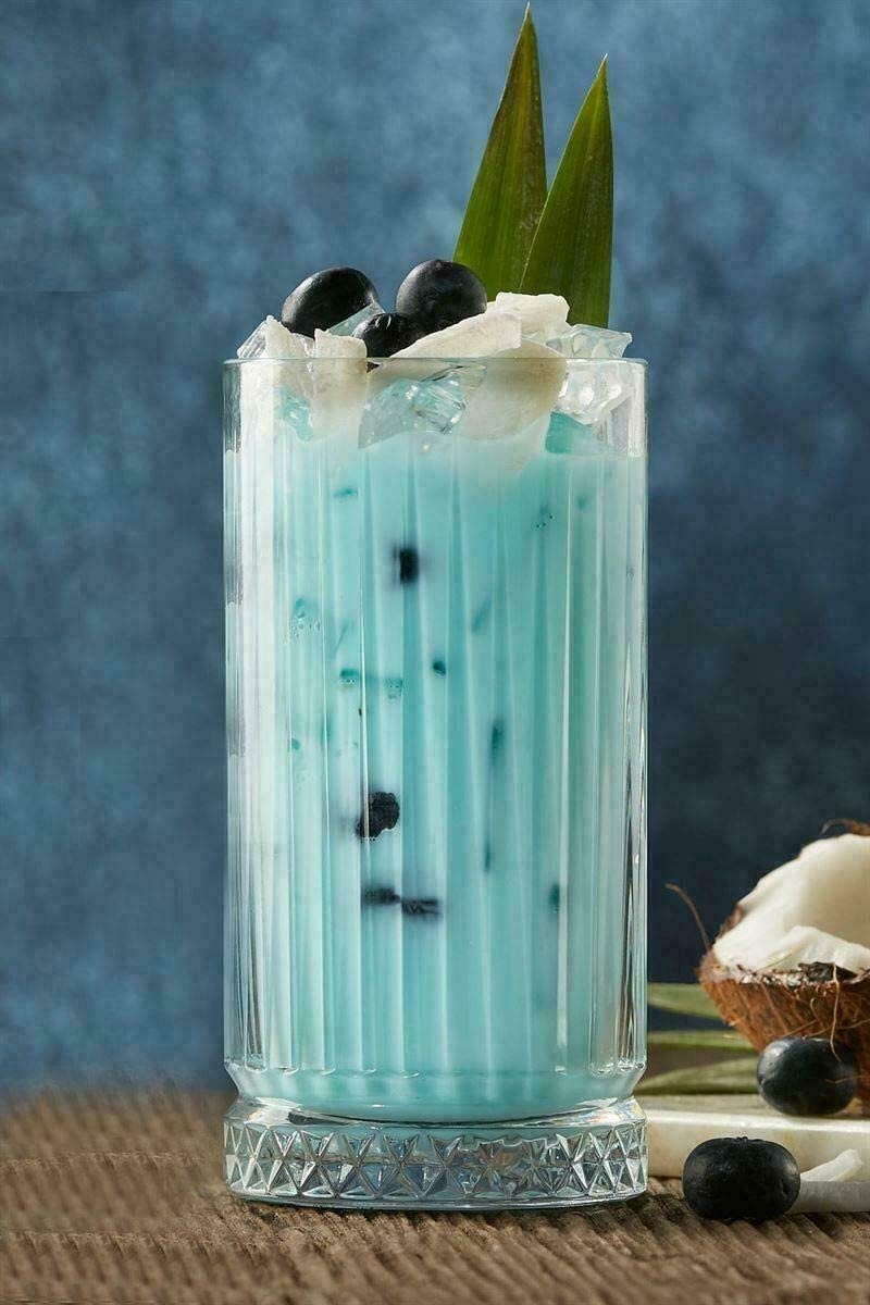 Pasabahce Longdrinkglas Elysia Longdrink Glas im Retro Kristall-280ml 4-Stück 520125, 4-tlg.