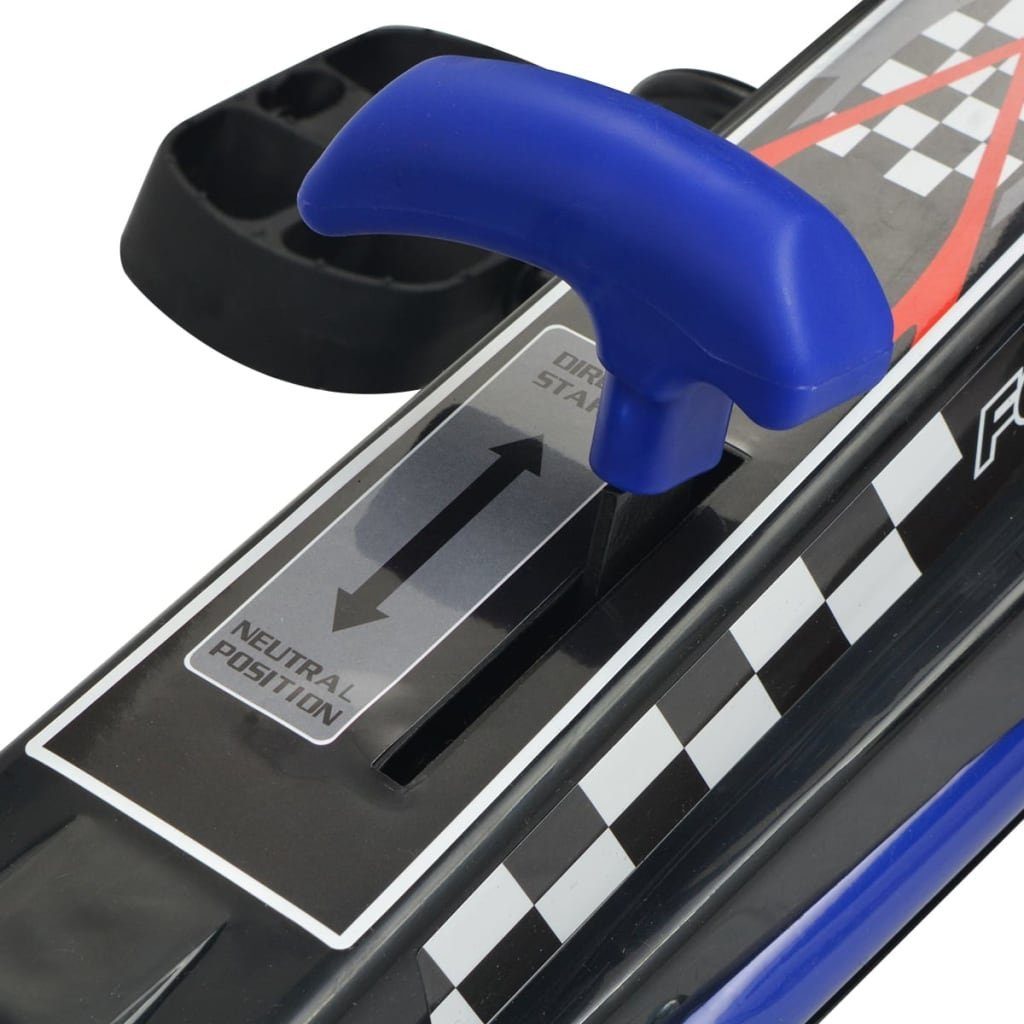 DOTMALL Go-Kart Pedal Jahren ab für Kinder verstellbarem 3 blau mit Go-Kart