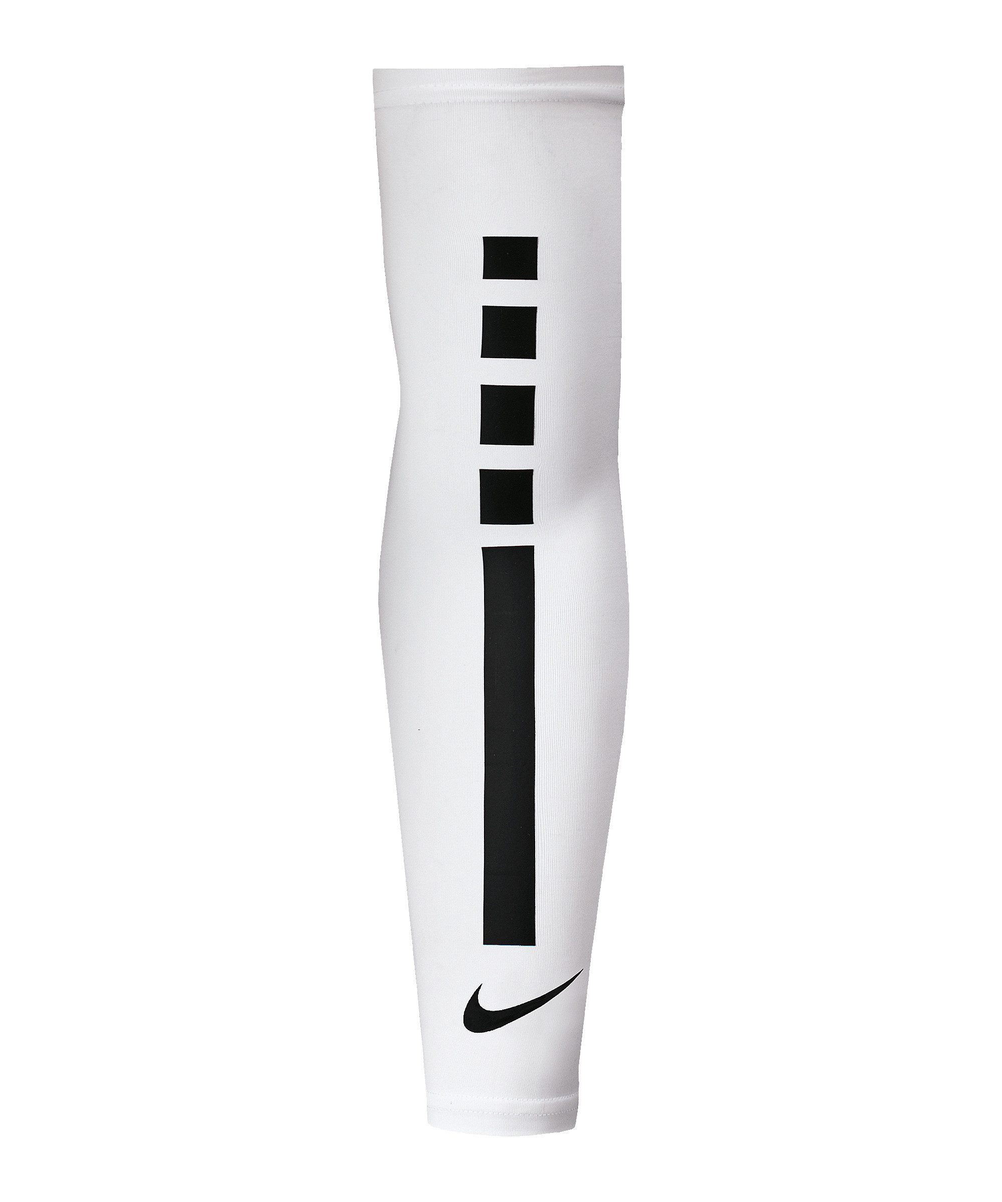 Nike Fußballstutzen Nike Performance Pro Sleeve Weiß Stutzen - Sleeve Polyester