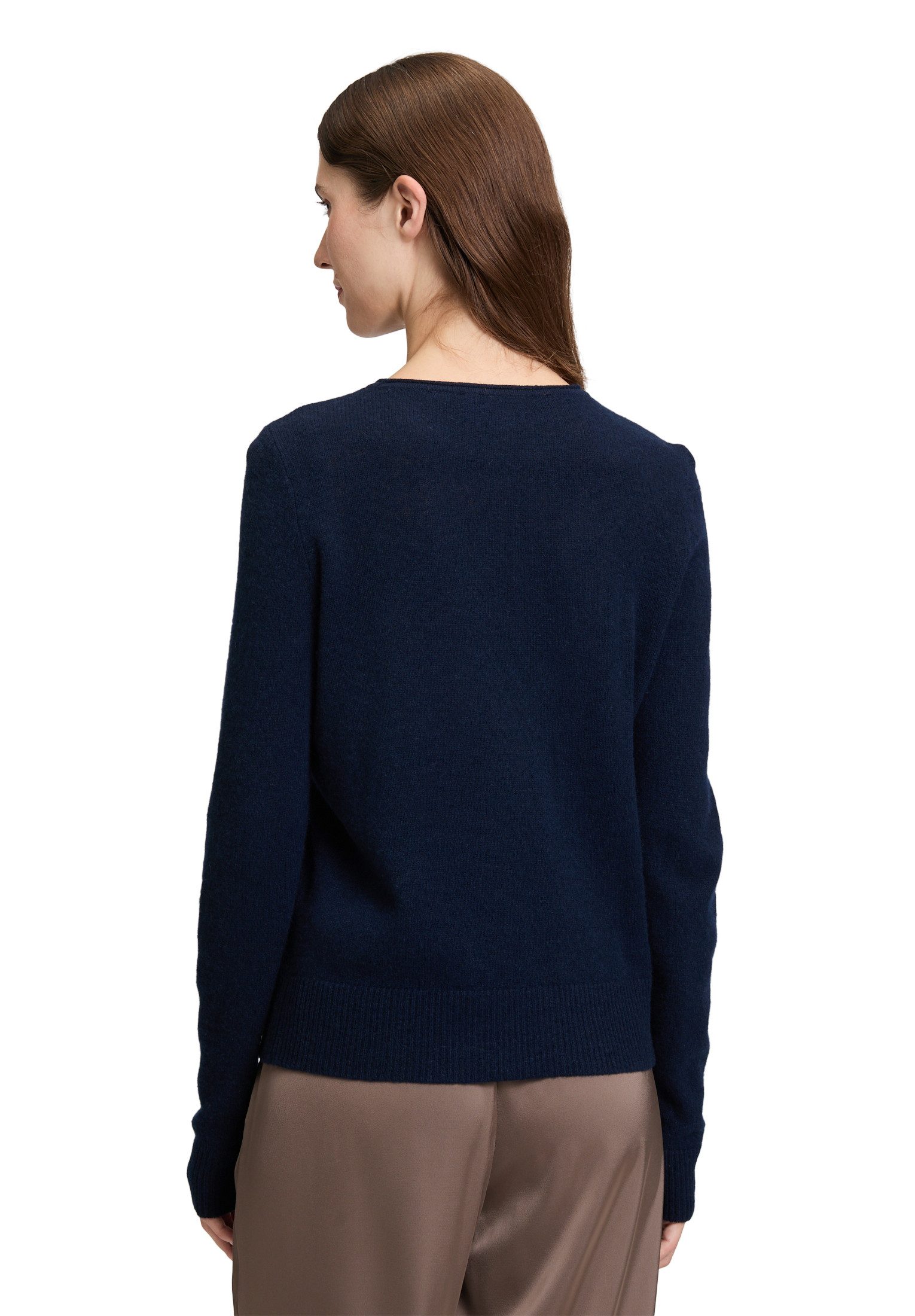 Betty Barclay Strickpullover Damen mit Rundhalsausschnitt (1-tlg) Strick