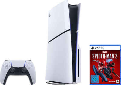 PlayStation 5 Disk Edition (Slim) + MARVEL’S SPIDER-MAN 2