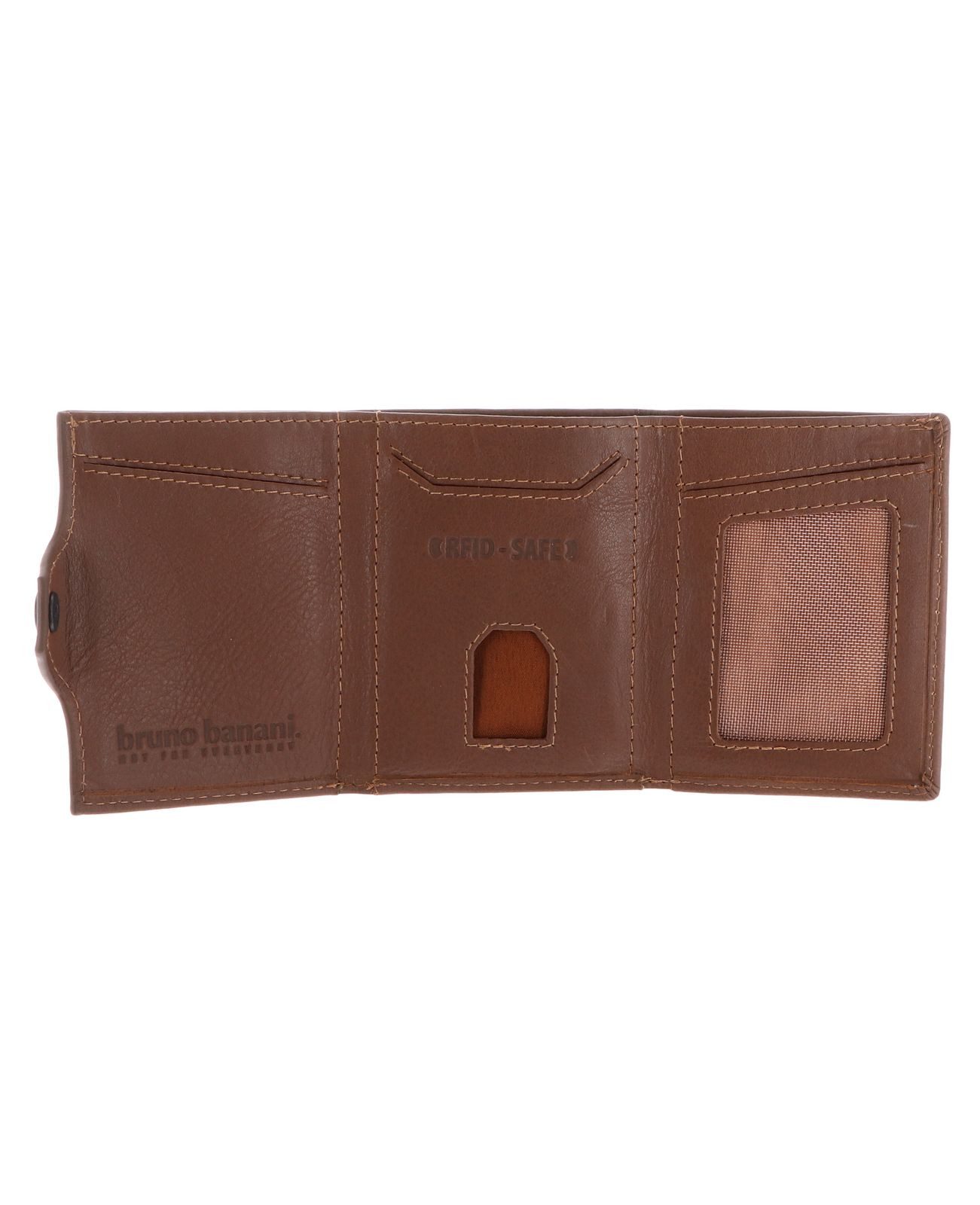 Bruno Banani Geldbörse Wallet, aus echtem Leder mit RFID-Blocker Schutz