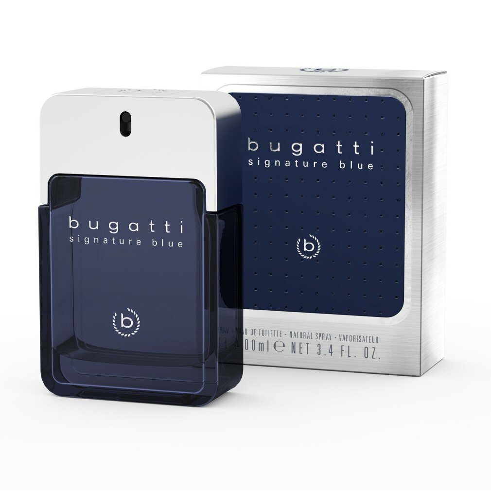 bugatti Körperpflegeduft Signature Blue Eau de Toilette für Männer 100ml