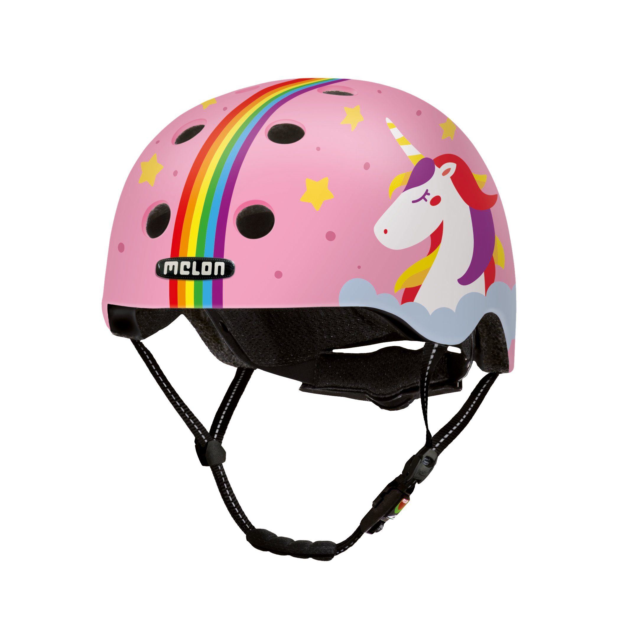 Melon Kinderfahrradhelm Phantasia XXS-S (glossy), super leicht, Magnetverschluss, größenverstellbar, mehr als 50 Designs