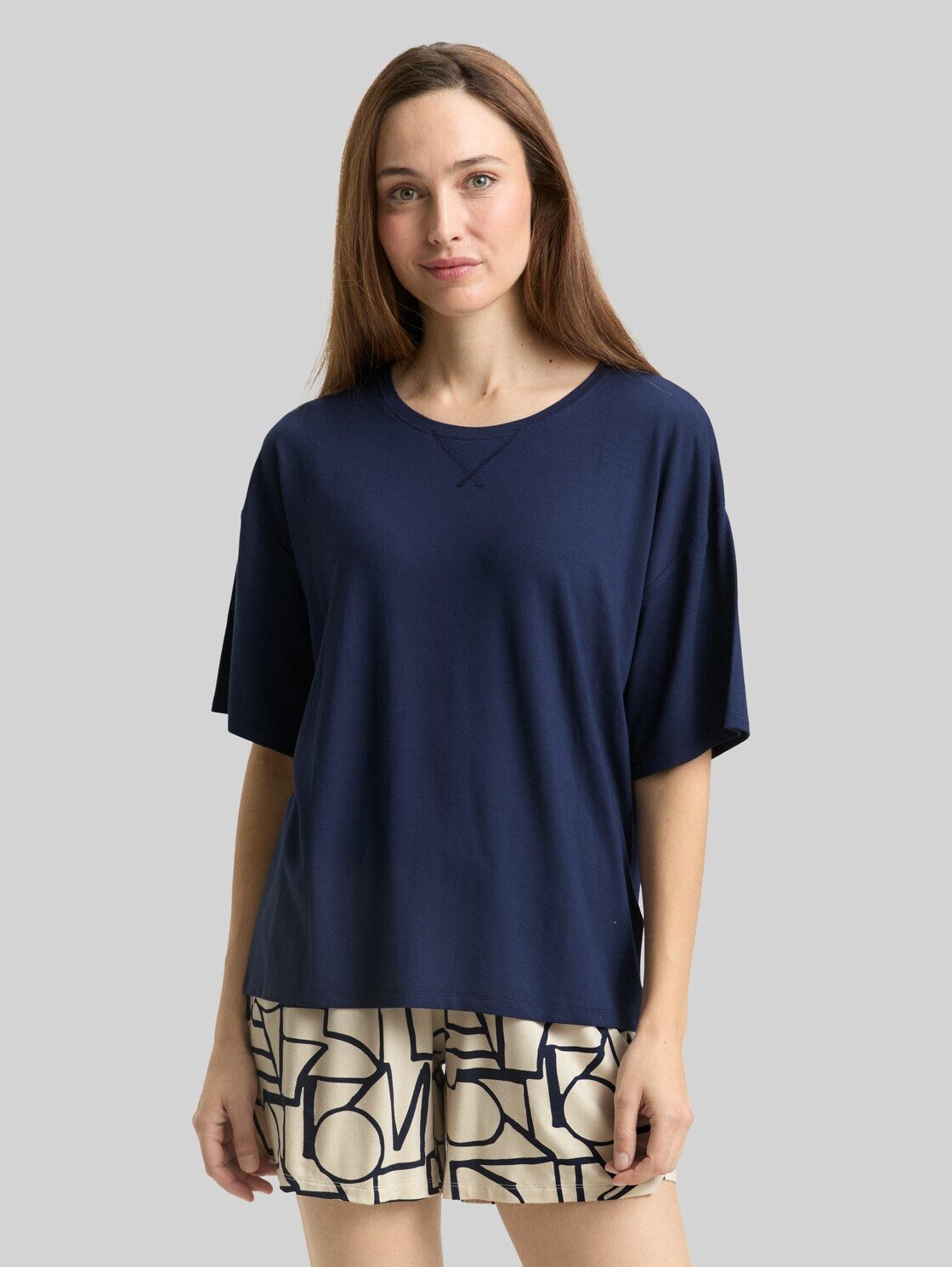 TOM TAILOR Pyjama Bodywear (2 tlg) Pyjama-Set mit Muster