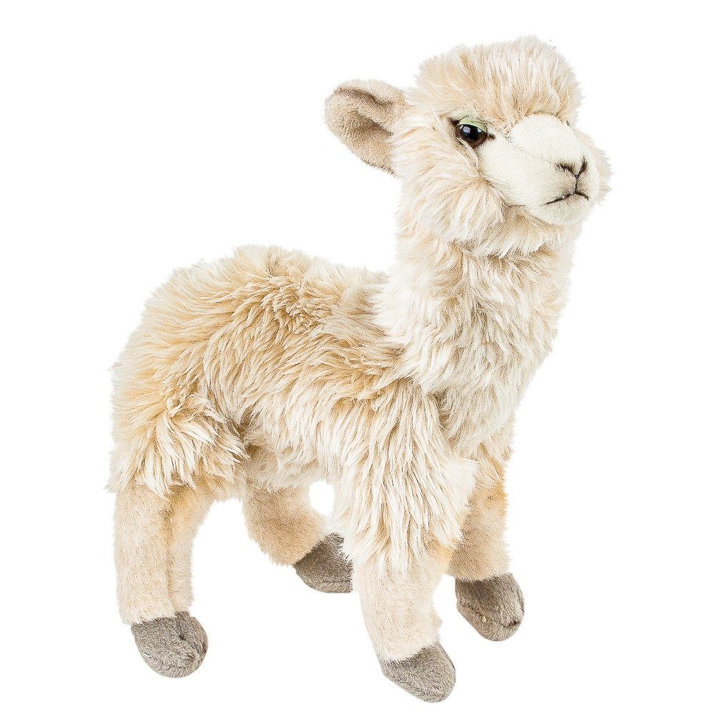 Teddys Rothenburg Kuscheltier Alpaka stehend beige 22 cm