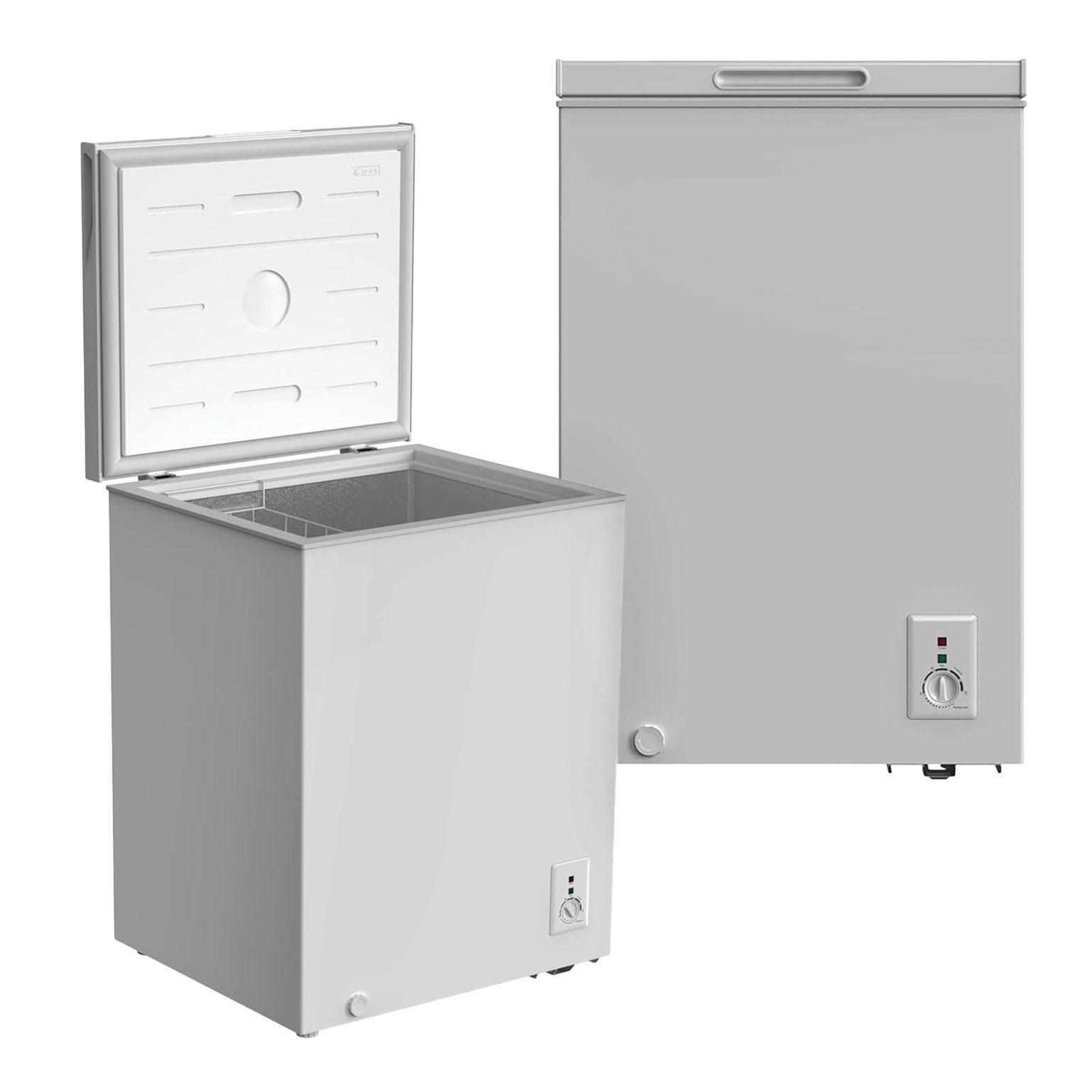 YUNA Gefriertruhe FROSTER 100E, 54.5 cm breit, 99 l, Kühlfunktion, Gefrierfunktion, Integrierte Griffmulde,Drahtkorb