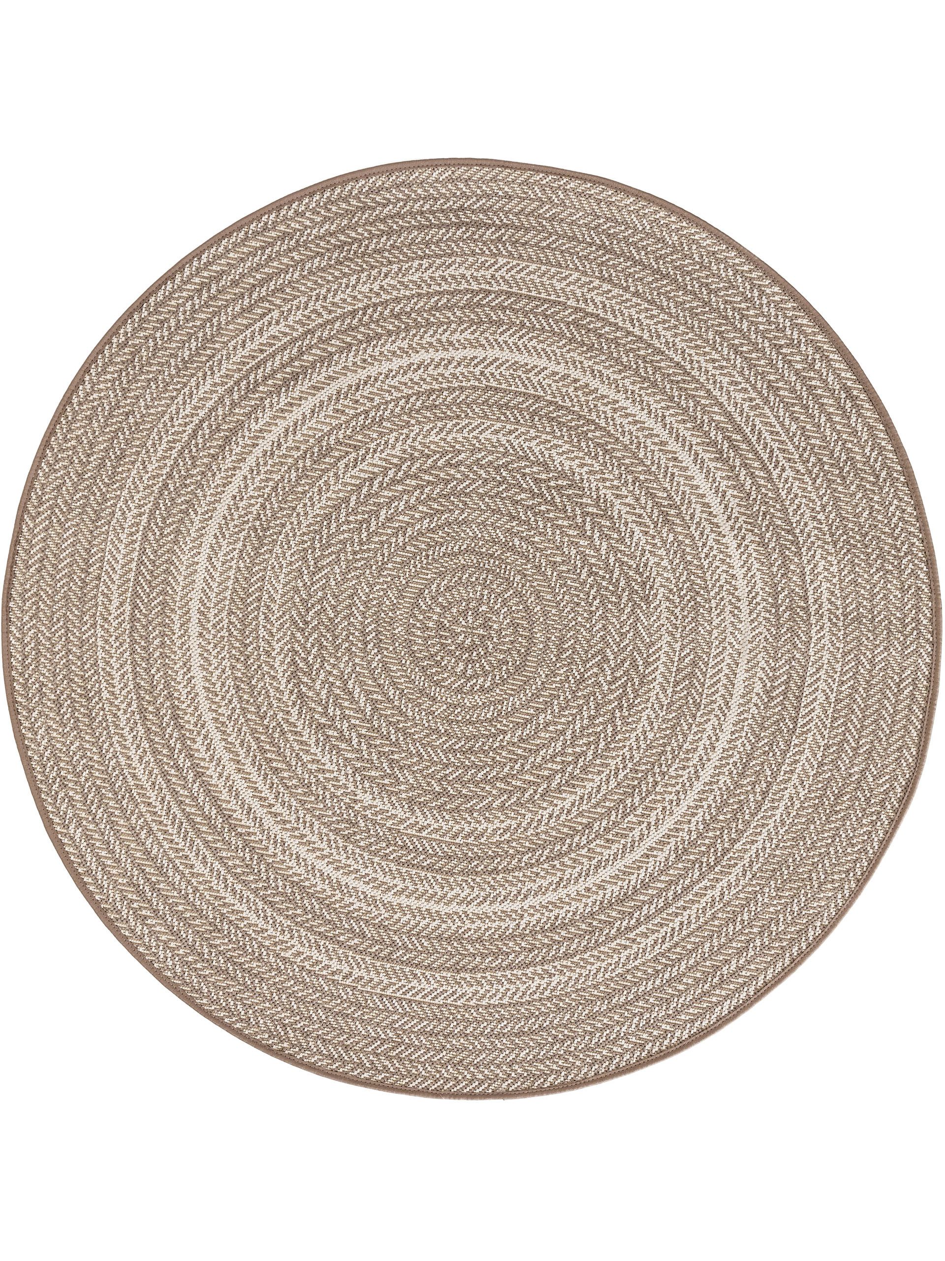 benuta Outdoorteppich Metro, rund, Höhe: 5 mm, Kunstfaser, Berber, Ethno-St günstig online kaufen