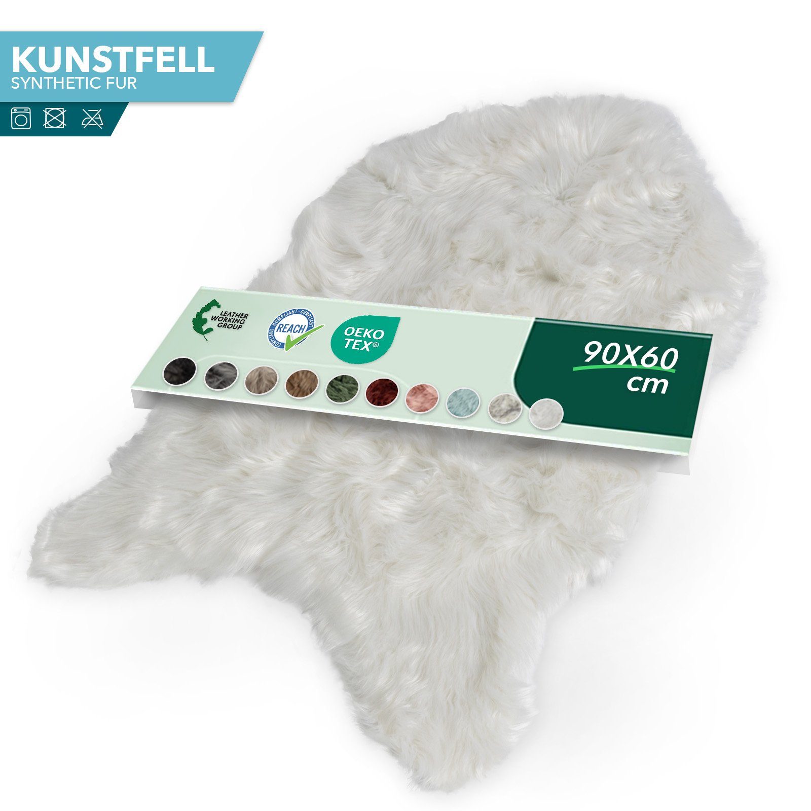 Karat Fellteppich Kunstfell Nelly, Kuschelig