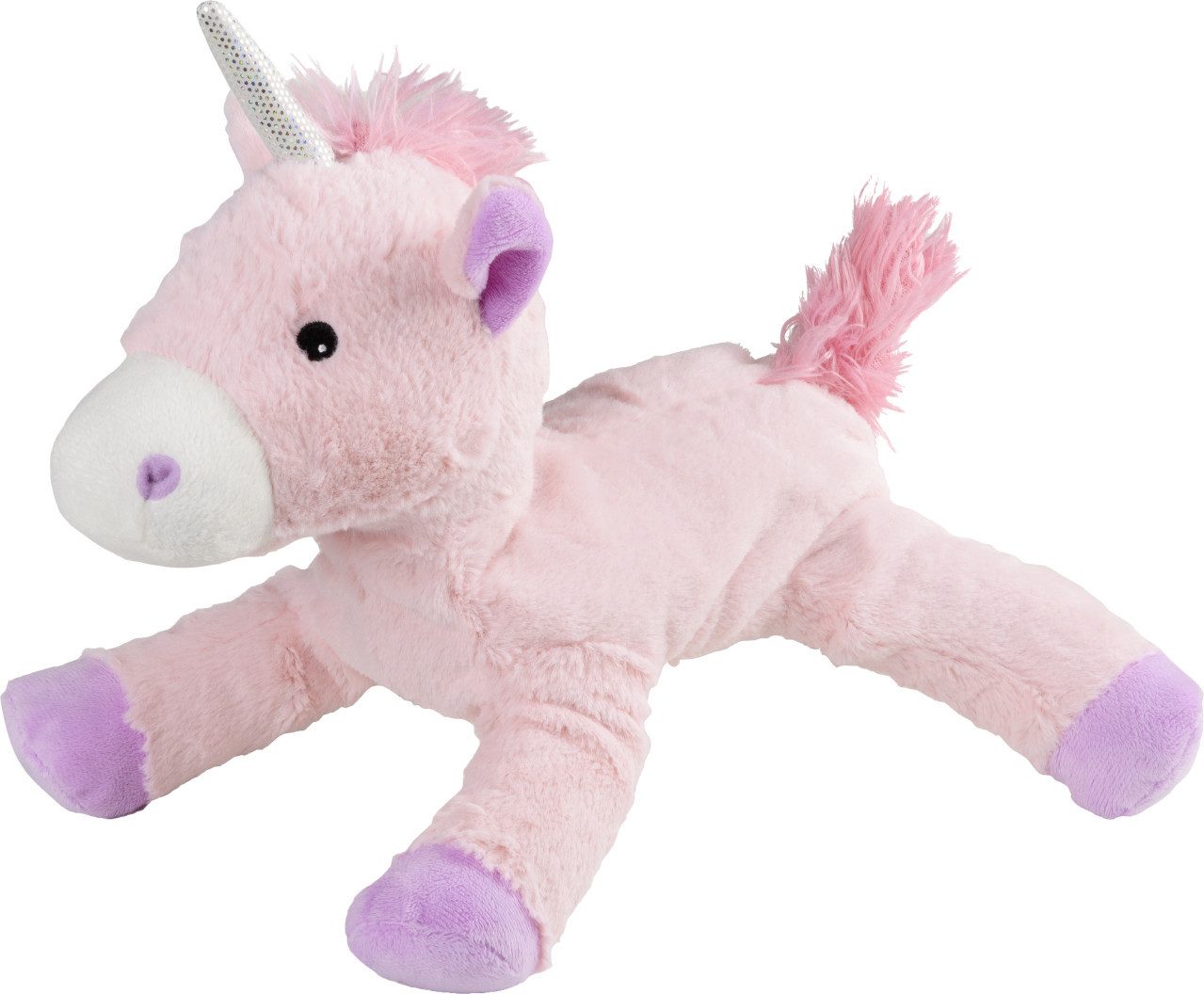 Warmies® Wärmekissen Warmies Wärmekuscheltier Einhorn rosa