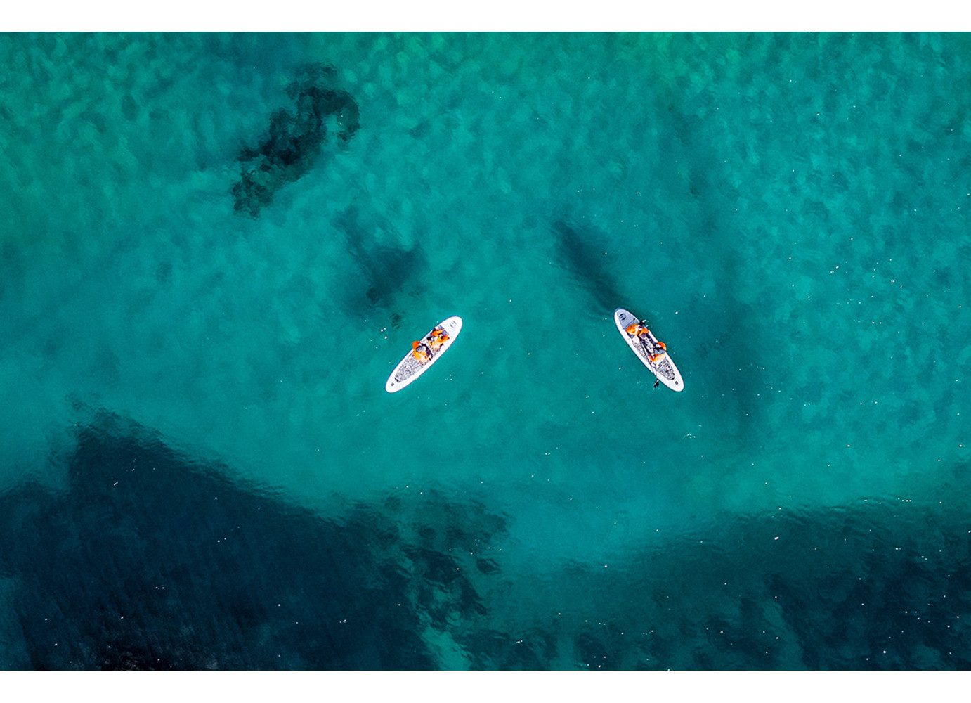 Jochen Schweizer Erlebnisgutschein SUP-Kurs Südfrankreich, Mit dem SUP auf dem Wasser abschalten