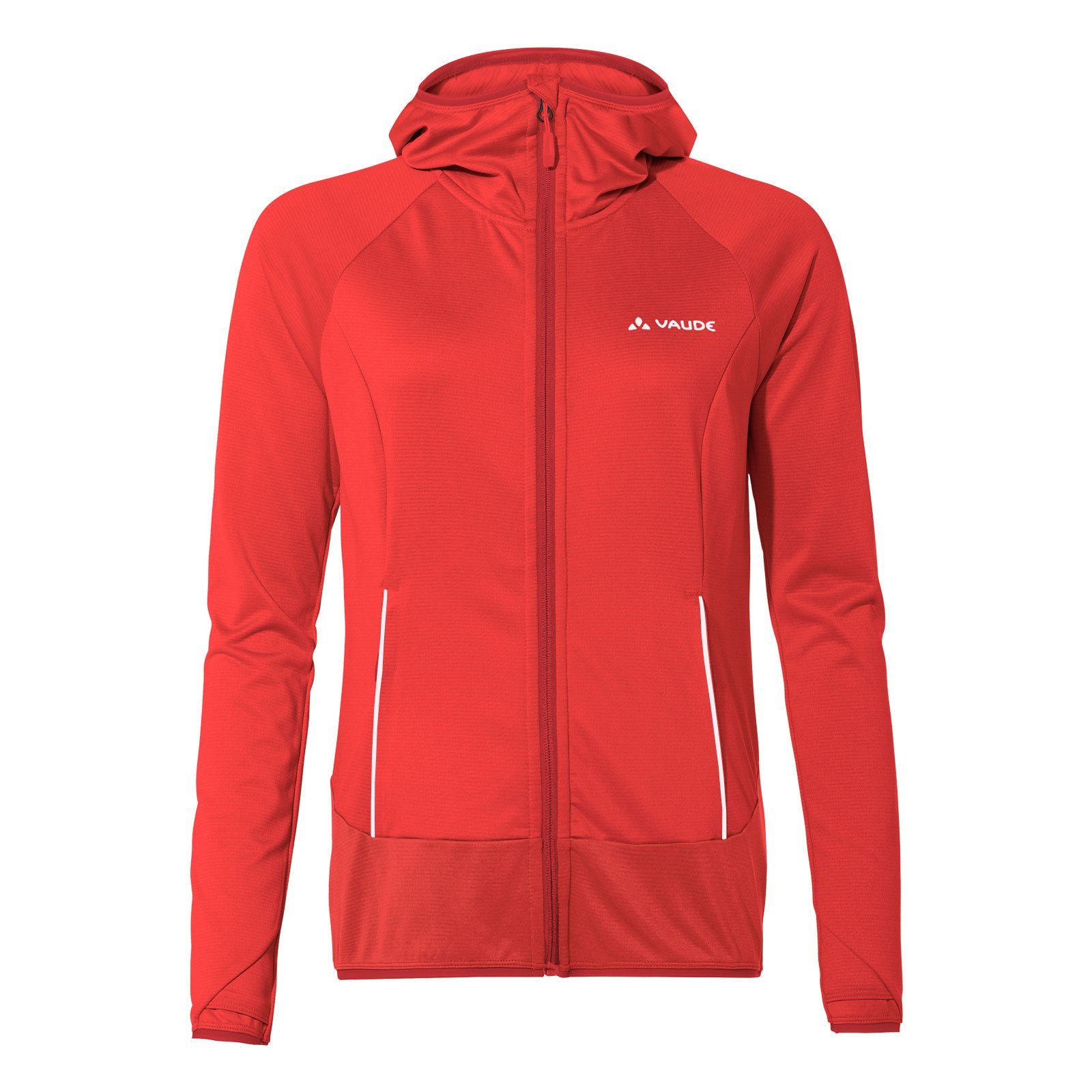 VAUDE Fleecejacke Tekoa Fleece Jacket mit angeschnittener flame Kapuze 024 II