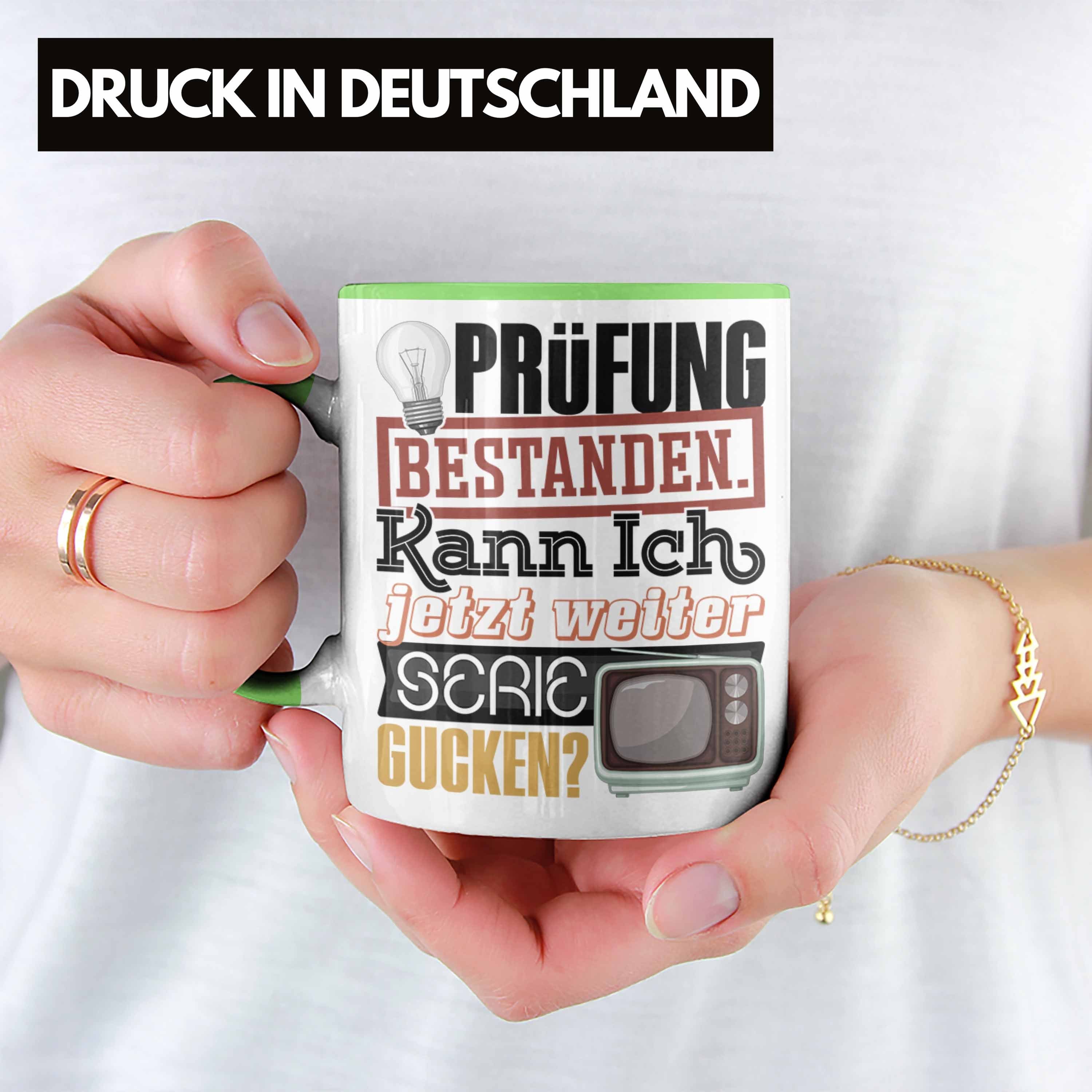 Studium Grün Trendation Tasse Bachelor Tasse Prüfung Bestanden Master Geschenk Prüfung Besta