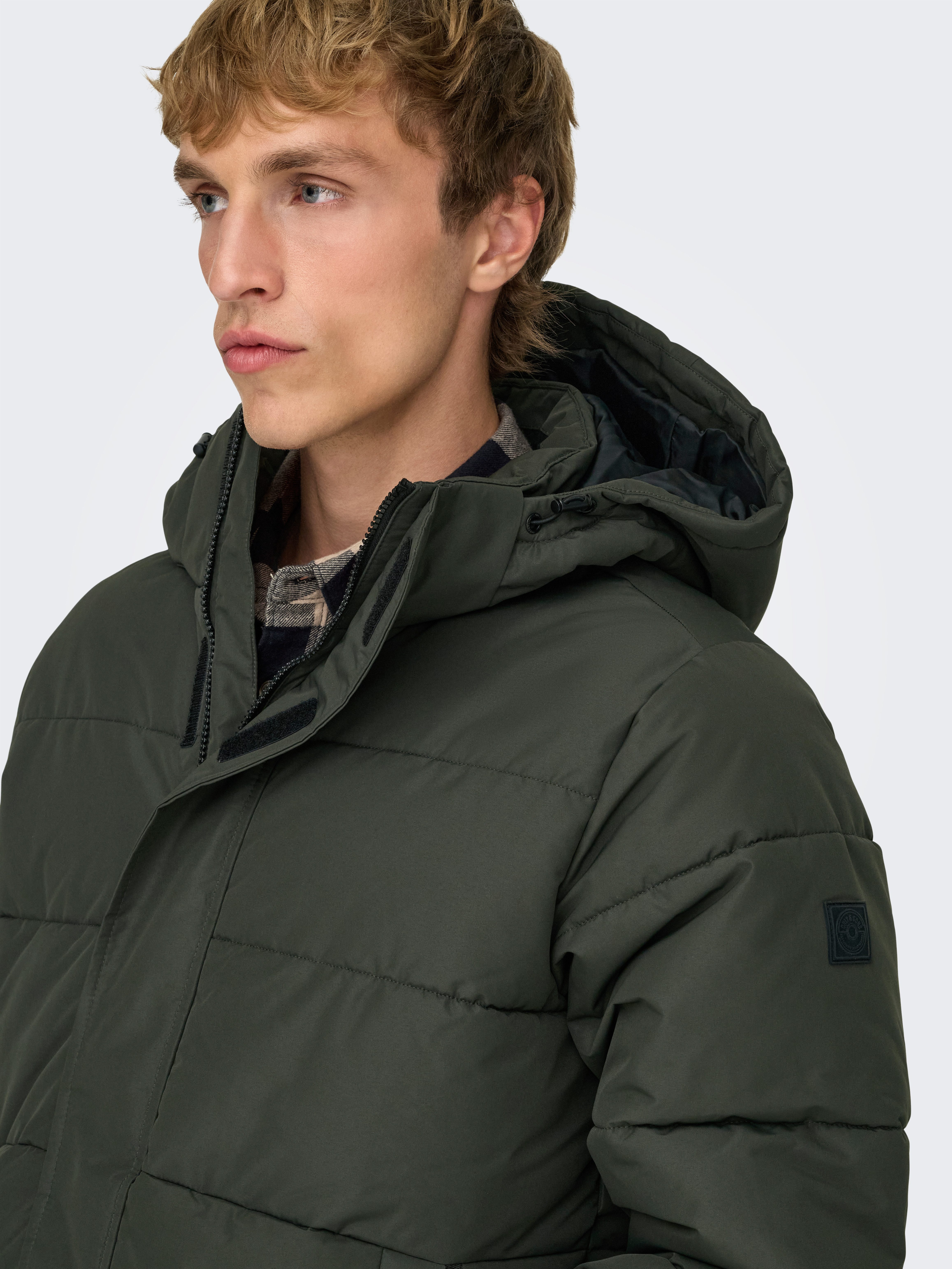 ONLY & SONS Steppjacke ONSCARL LIFE LONG QUILTED COAT NOOS OTW