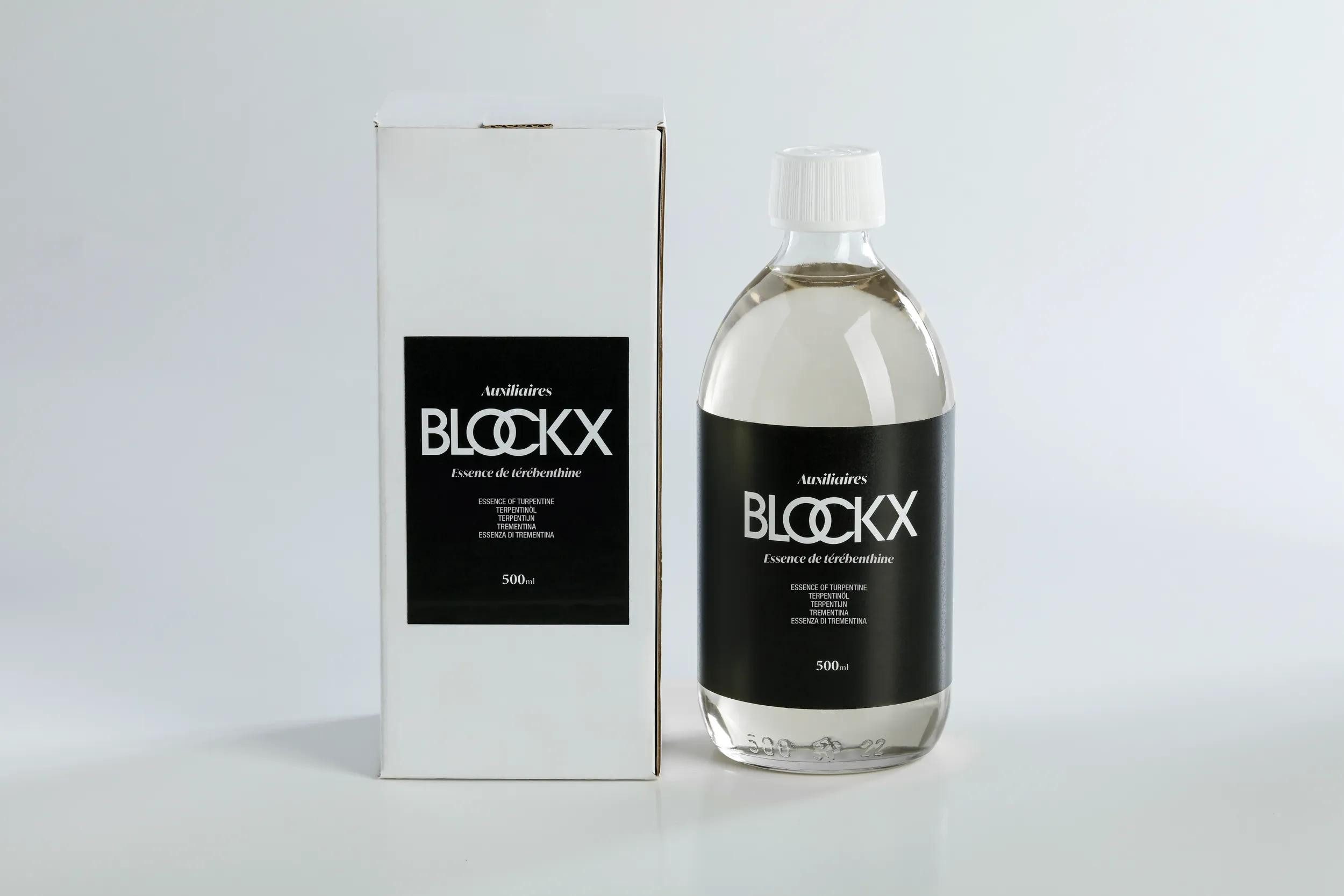 BlockX Zeichenpapier Terpentinöl 500ml Glasflasche 30716BXC