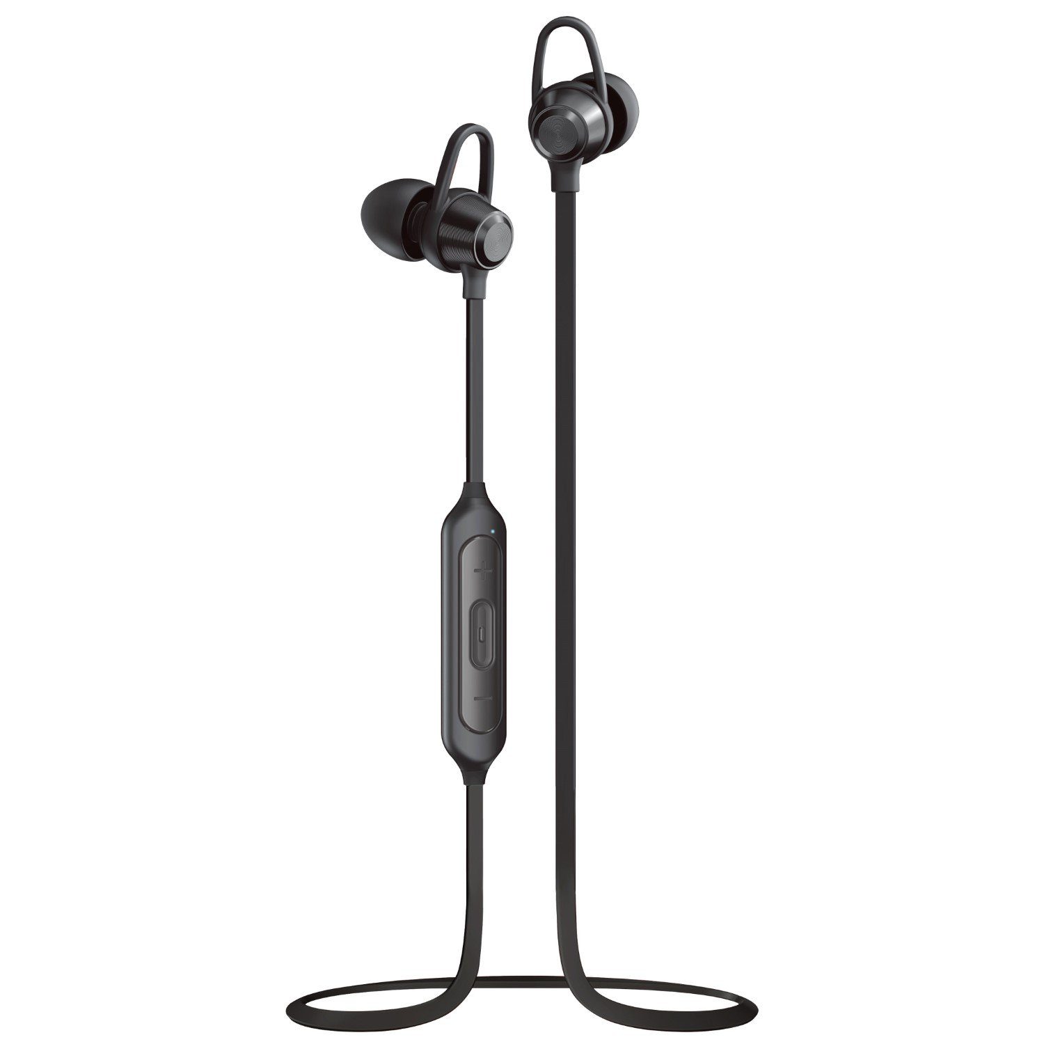 XQISIT Sport BT Kopfhörer Bluetooth In-Ear Headset Smartphone-Headset (Anruffunktion, Bluetooth, Mikrofon, Wiedergabe-Steuerung, Bluetooth 5.0, Ideal auch für Sport Bluetooth 5.0 Leicht mit Mikrofon Fernbedienung)