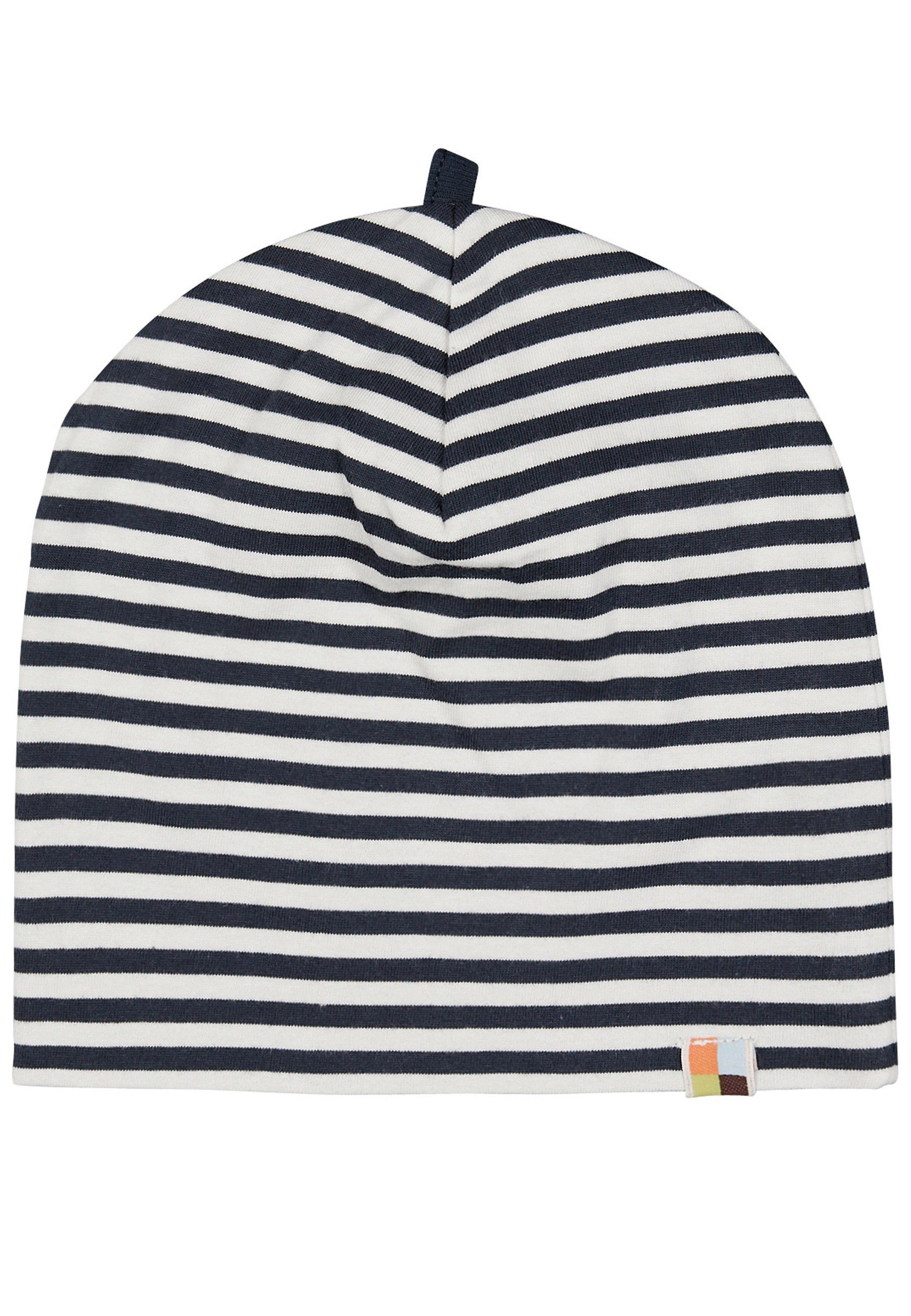 loud Bio-Baumwolle zertifizierte Beanie GOTS + Set Navy- marineblau proud