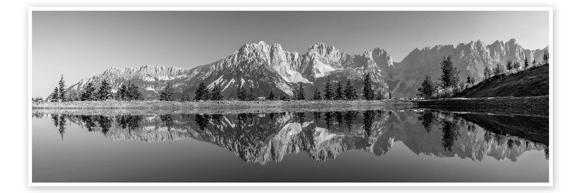 Posterlounge Wandbild Wilder Kaiser, Tirol IV, Achim Thomae, erhältlich als Poster, Leinwandbild, Wandsticker oder Acrylglasbild