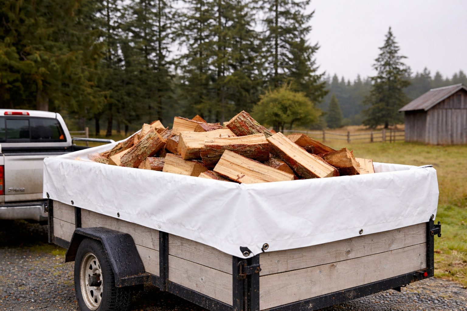 Roysson Garden Schutzplane Verstärkte Abdeckplane 160 g/m² Gewebeplane (mit Ösen), wasserdicht, frostbeständig, UV-beständig
