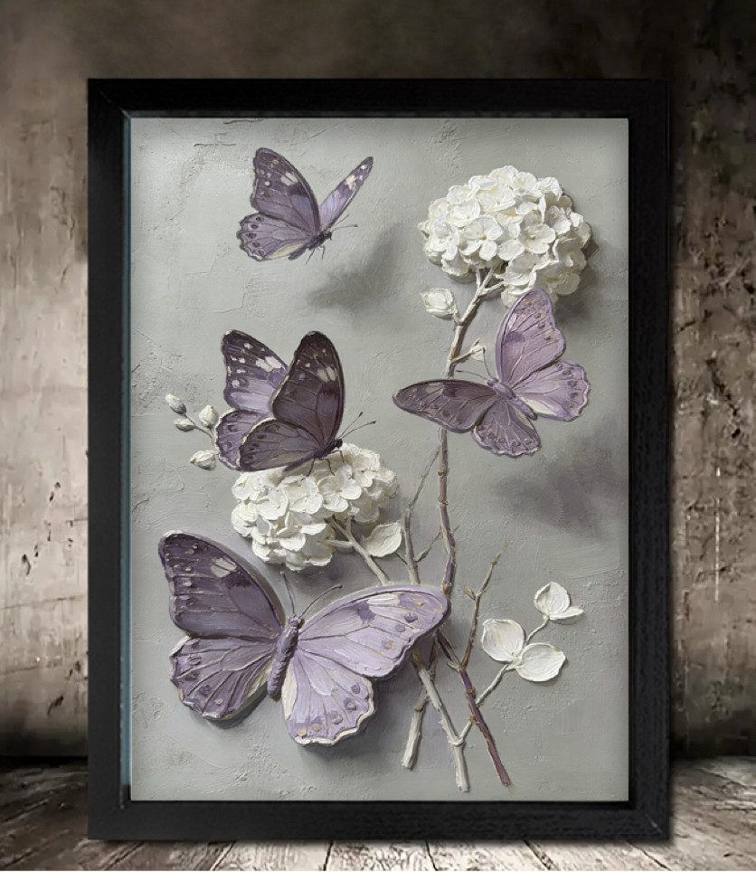 little dove Bild mit Rahmen Rahmen Wand Dekor Gedruckte Kunstwerke Wanddekoration 20x25 30x40
