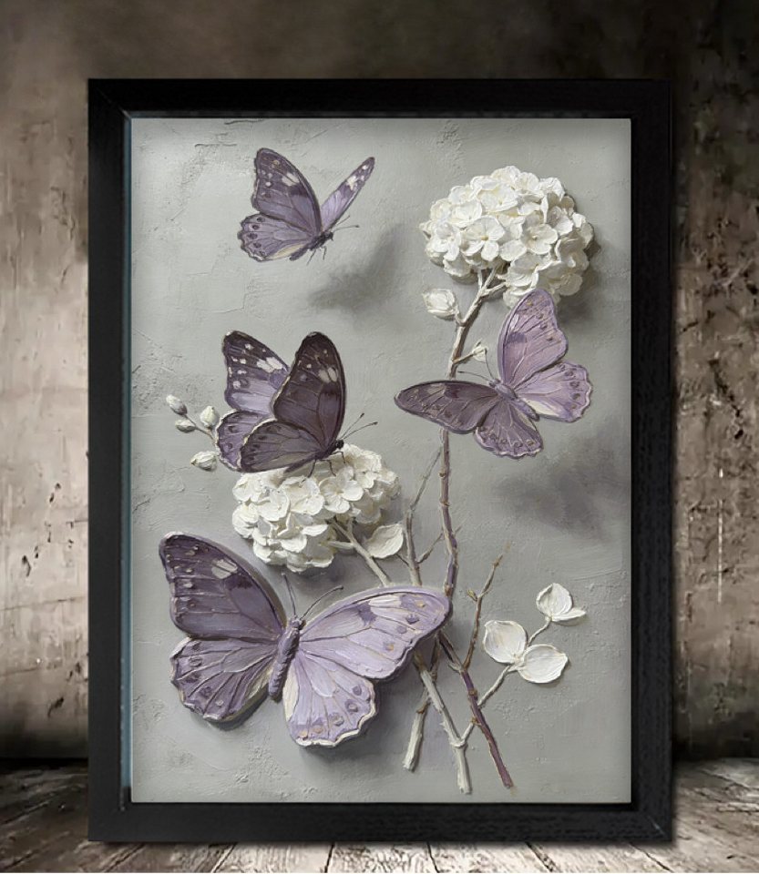 little dove Bild mit Rahmen Rahmen Wand Dekor Gedruckte Kunstwerke Wanddekoration 20x25 30x40