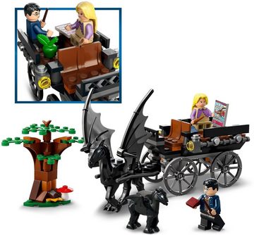 LEGO® Konstruktionsspielsteine Hogwarts™ Kutsche mit Thestralen (76400), LEGO® Harry Potter, (121 St), Made in Europe