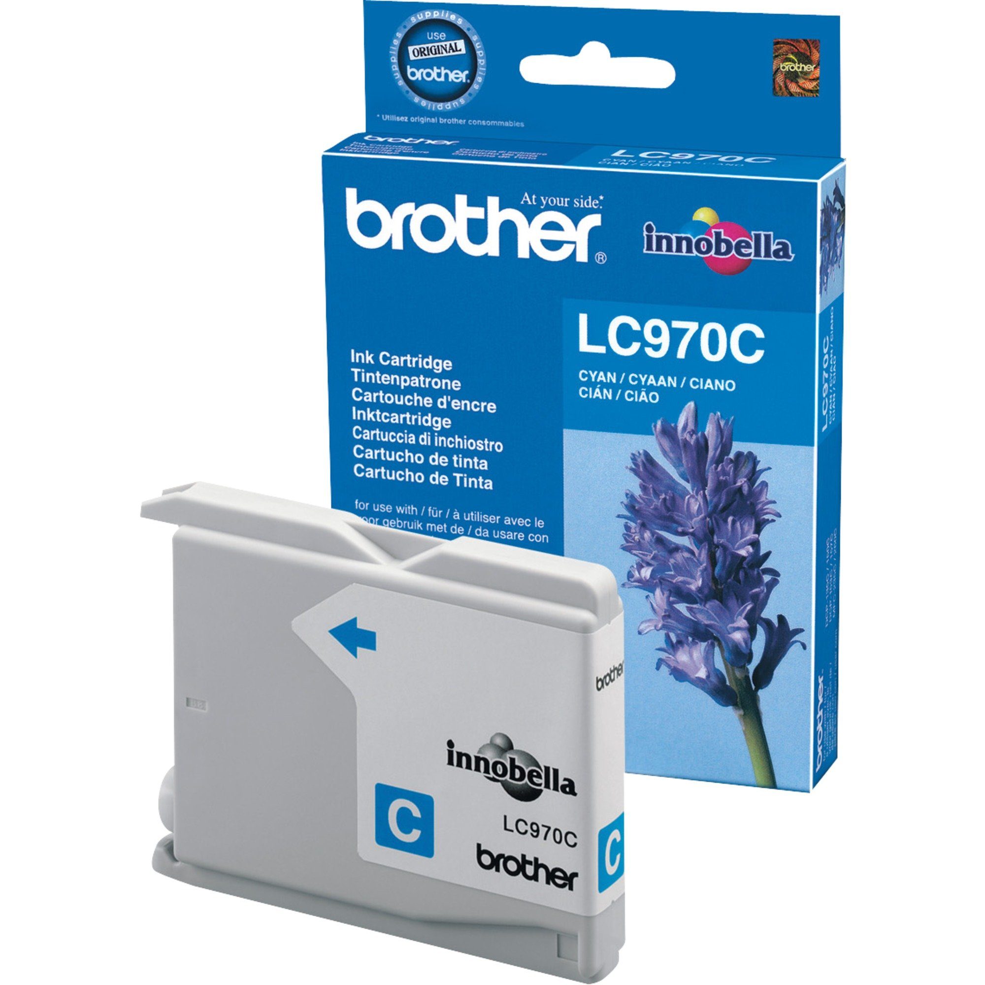 Brother Tinte cyan LC-970C Tintenpatrone