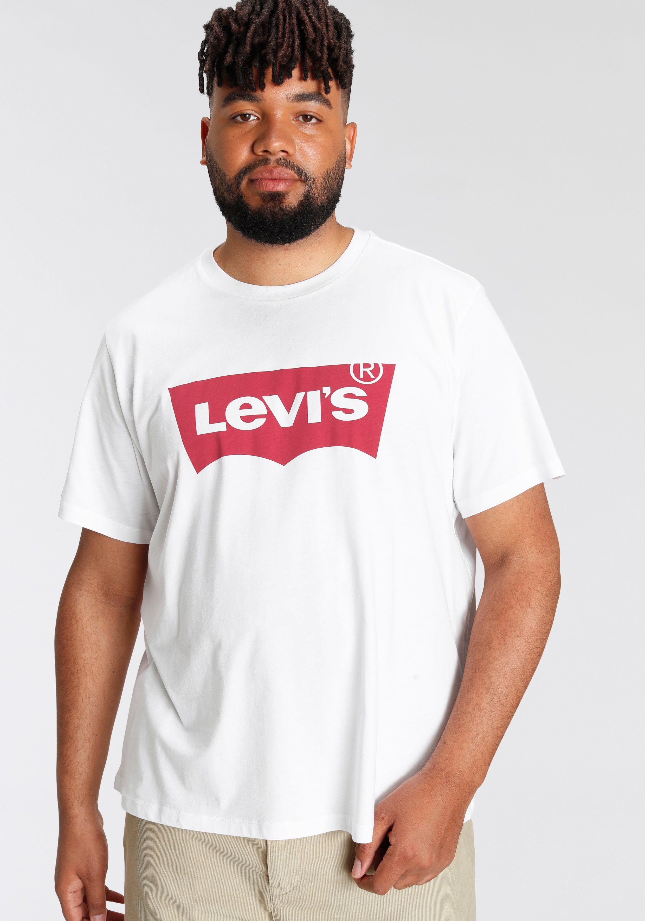 Levi's® B&T mit TEE Logofrontprint GRAPHIC weiß Plus BIG T-Shirt LE