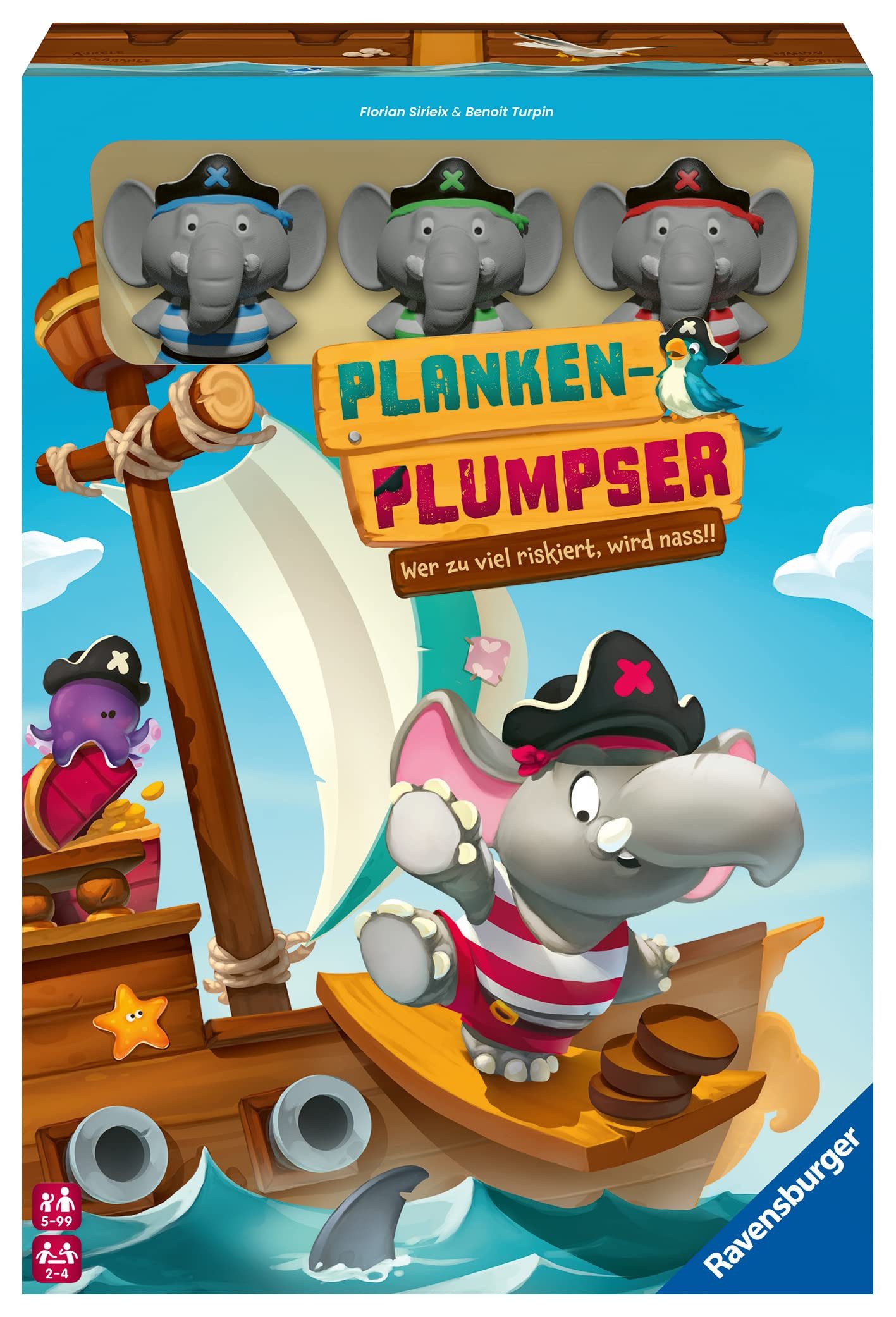 Ravensburger Spiel Planken-Plumpser, Ravensburger Spiel