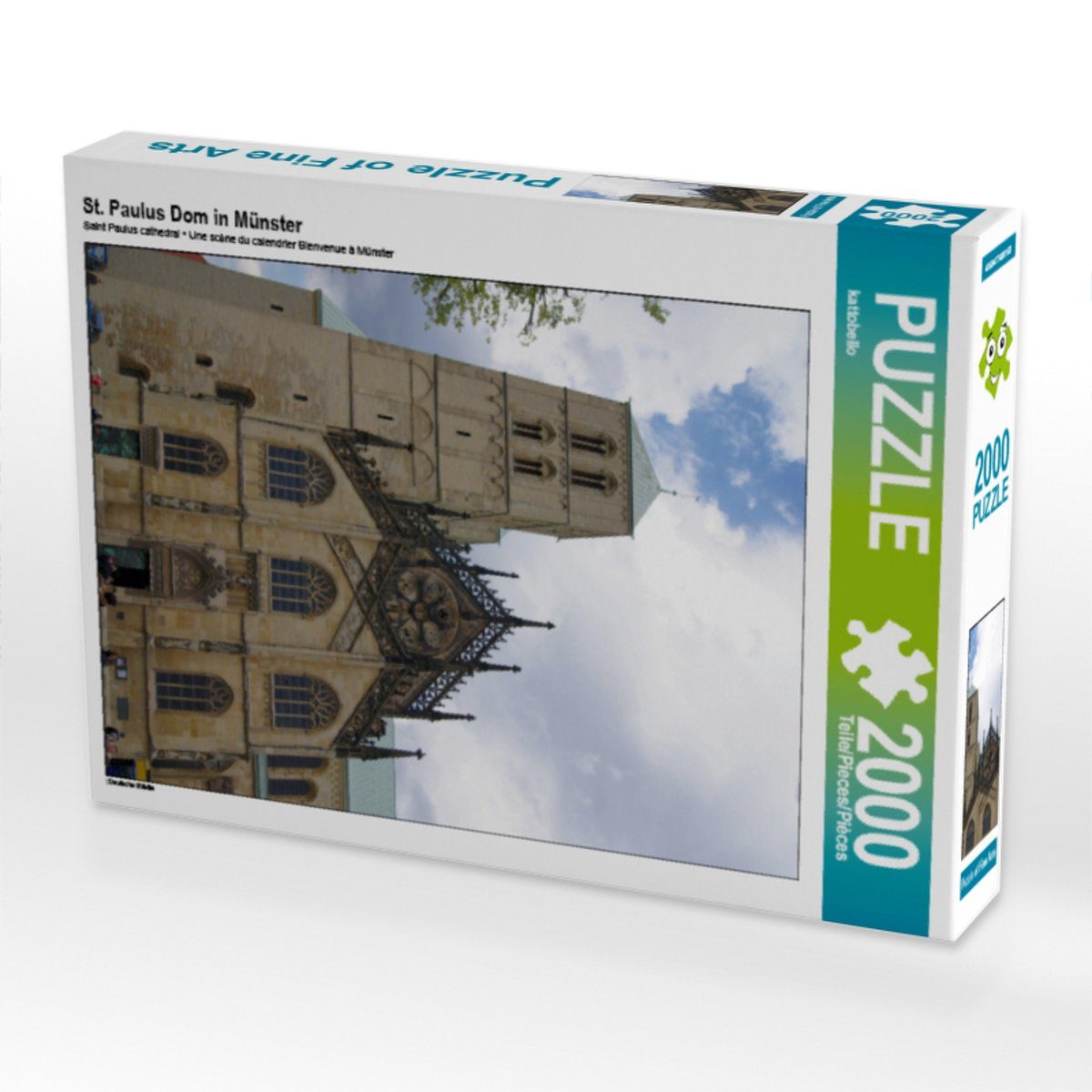 Münster Puzzle cm St. Kattobello, x 90 Puzzleteile Teile Bild Lege-Größe Dom Paulus Foto-Puzzle 2000 Puzzle CALVENDO in 67 CALVENDO 2000 von