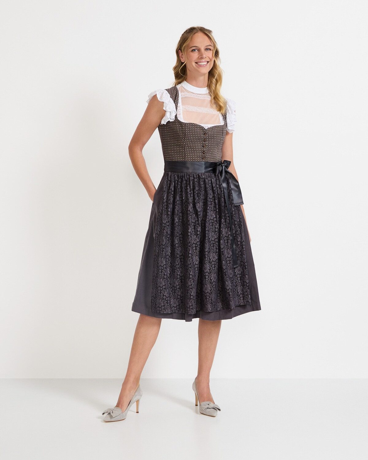Almsach Dirndl Midi-Dirndl Cord