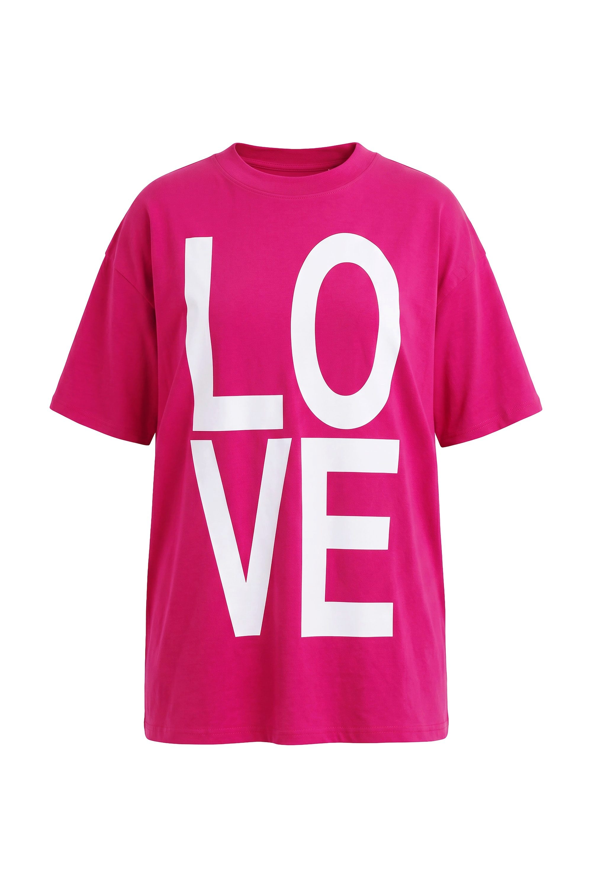 T-Shirt T-Shirt oversized LOVE Halbarm