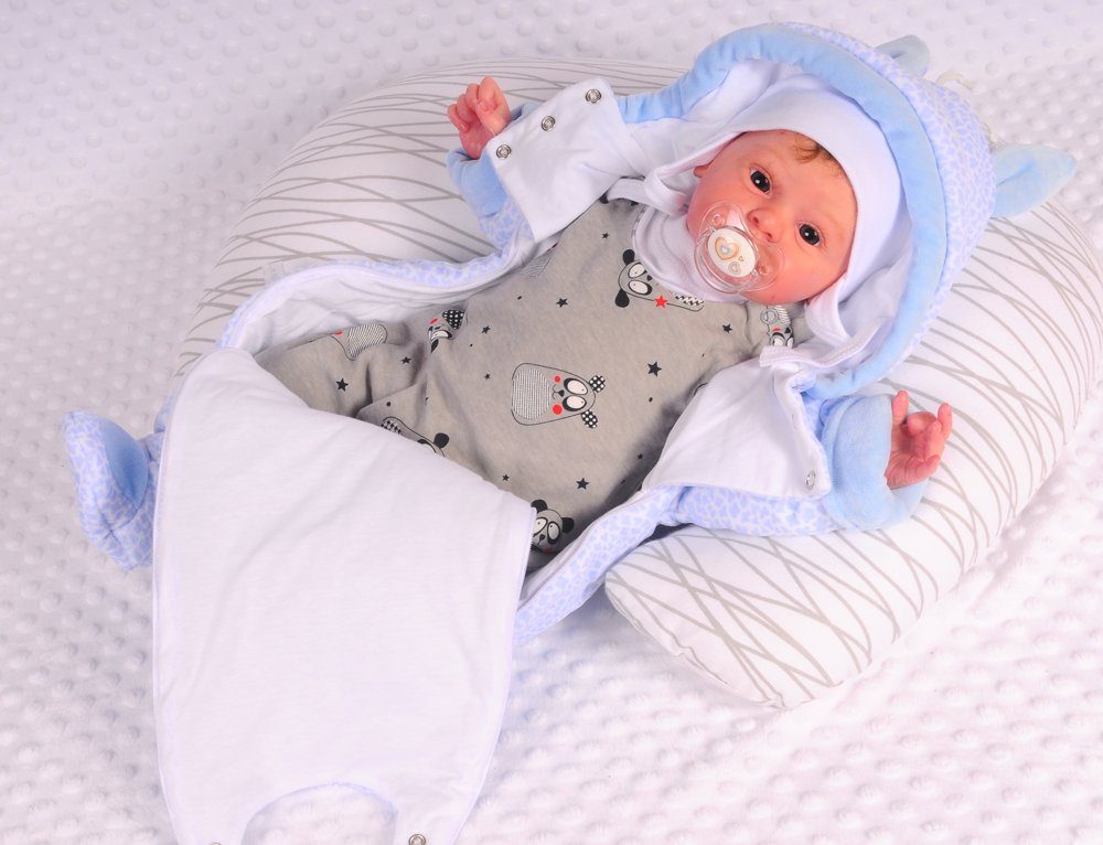 56 La 62 44 Baby 74 Schneeanzug Nickioverall Schneeoverall Overall 50 Wagenanzug Bortini 68