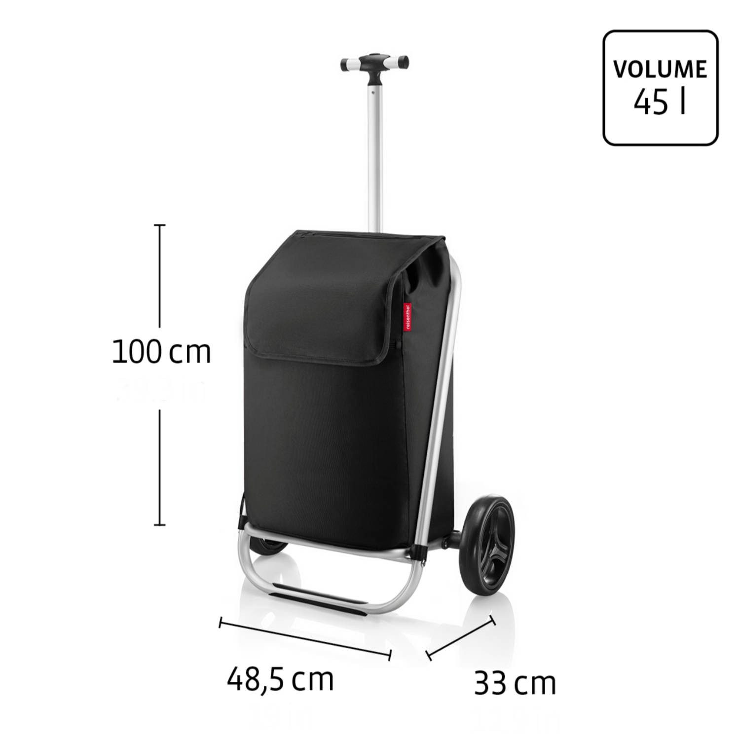 REISENTHEL® Einkaufstrolley shopping trolley, Clip Halterung für Einkaufswagen