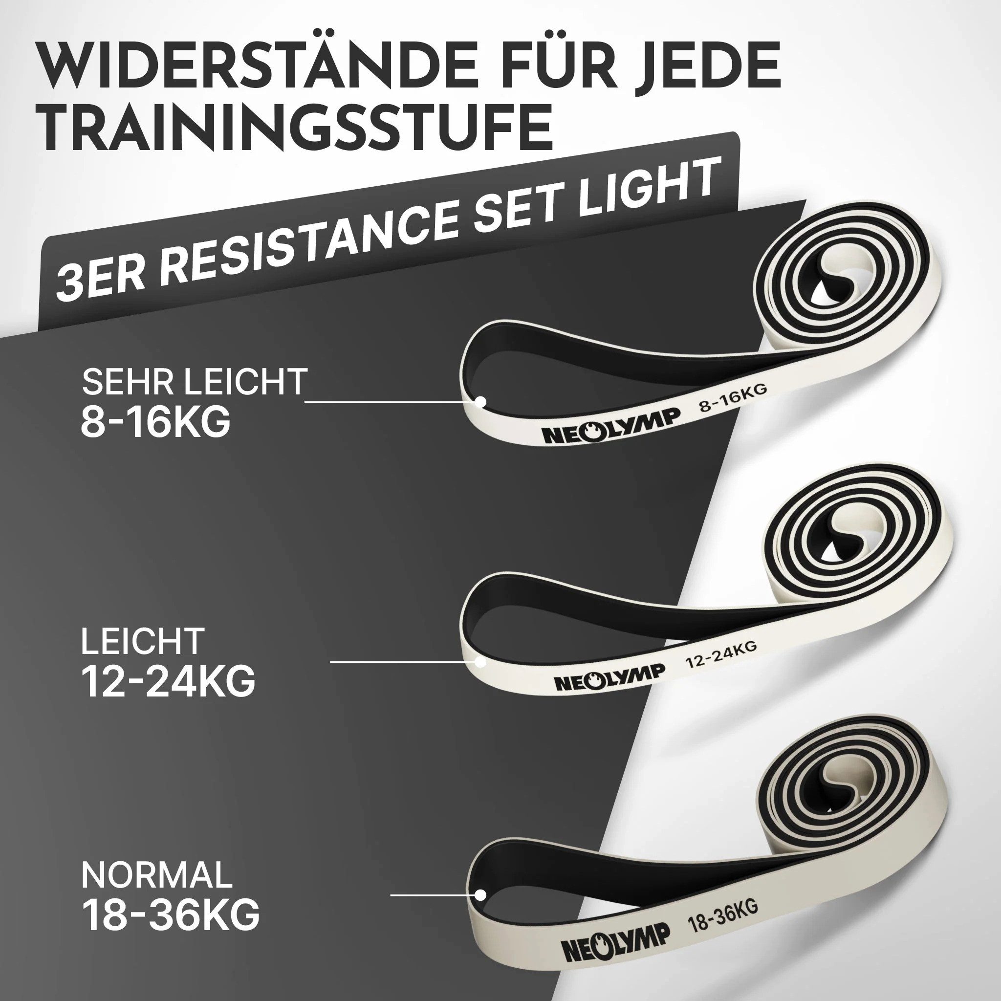 NEOLYMP Trainingsstation Calisthenics Set – Profi Calisthenics Equipment für Zuhause – Home Gym, (Komplettset unseres Calisthenics Bundle - Ideal fürs Home Gym), Komplettes Calisthenics-Setup - Eigengewichtstraining - Platzsparend