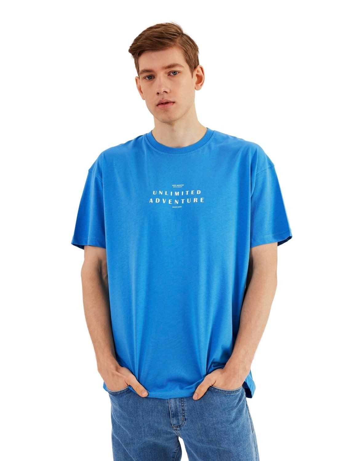 Oversize-Shirt Herren T-Shirt: Trendige Urban Streetwear für lässige Styles