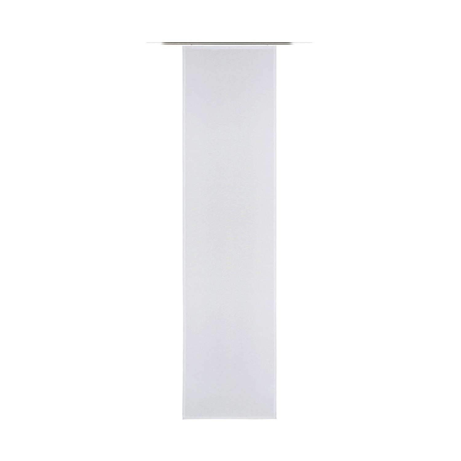 Gözze Vorhang CHARMING, Weiß, uni, 140 x 245 cm, Polyester