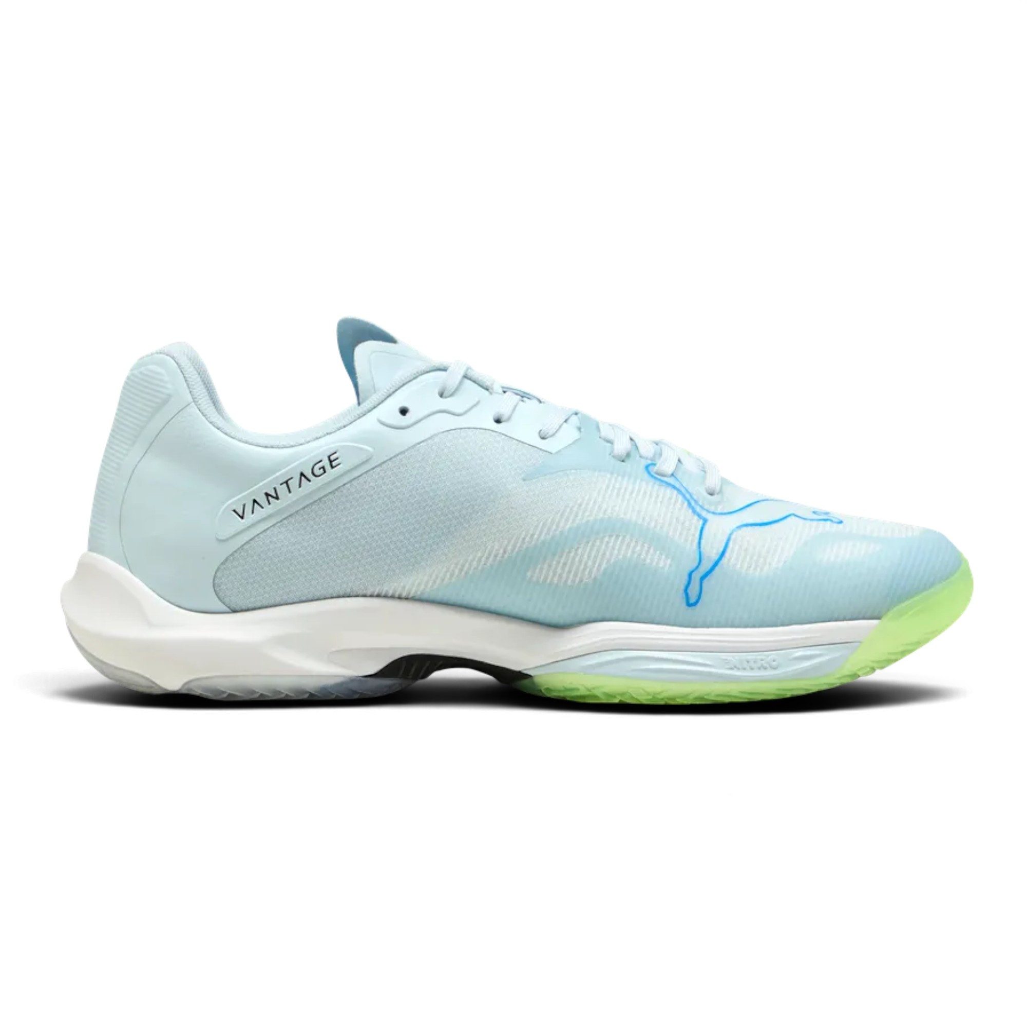 PUMA Hallen-Indoorschuhe Vantage Nitro 2 2026 blau Herren Badmintonschuh