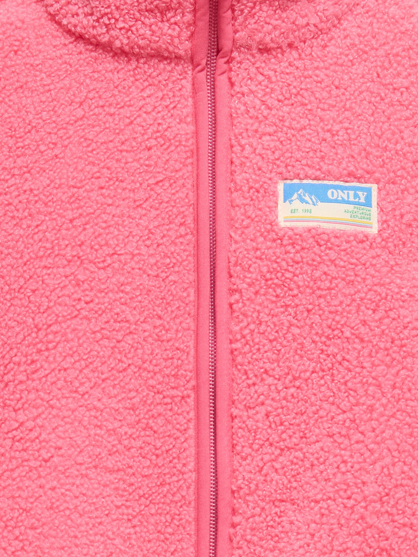 KIDS ONLY Fleecejacke KOGEVA LIFE TEDDY JACKET CP OTW NOOS