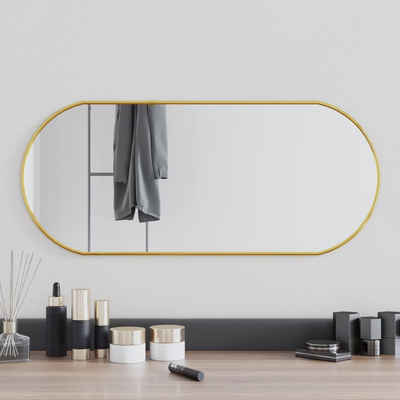 vidaXL Spiegel Wandspiegel Golden 70x30 cm Oval (1-St)