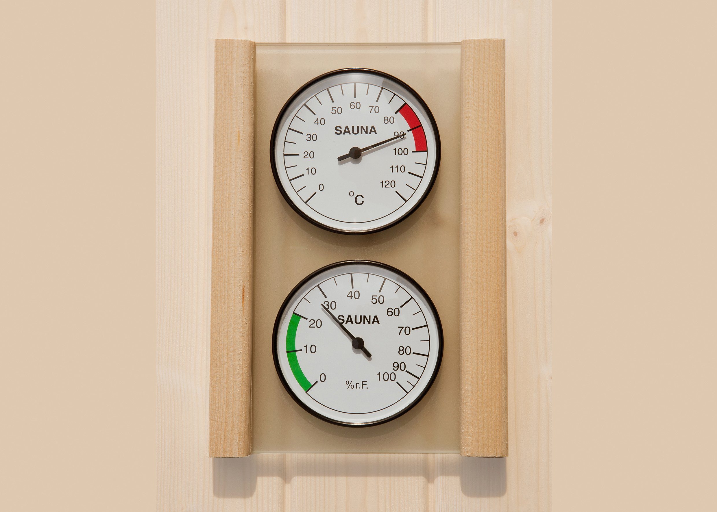 weka Klimamesser, (1-St), Bestehend aus Hygrometer und Thermometer