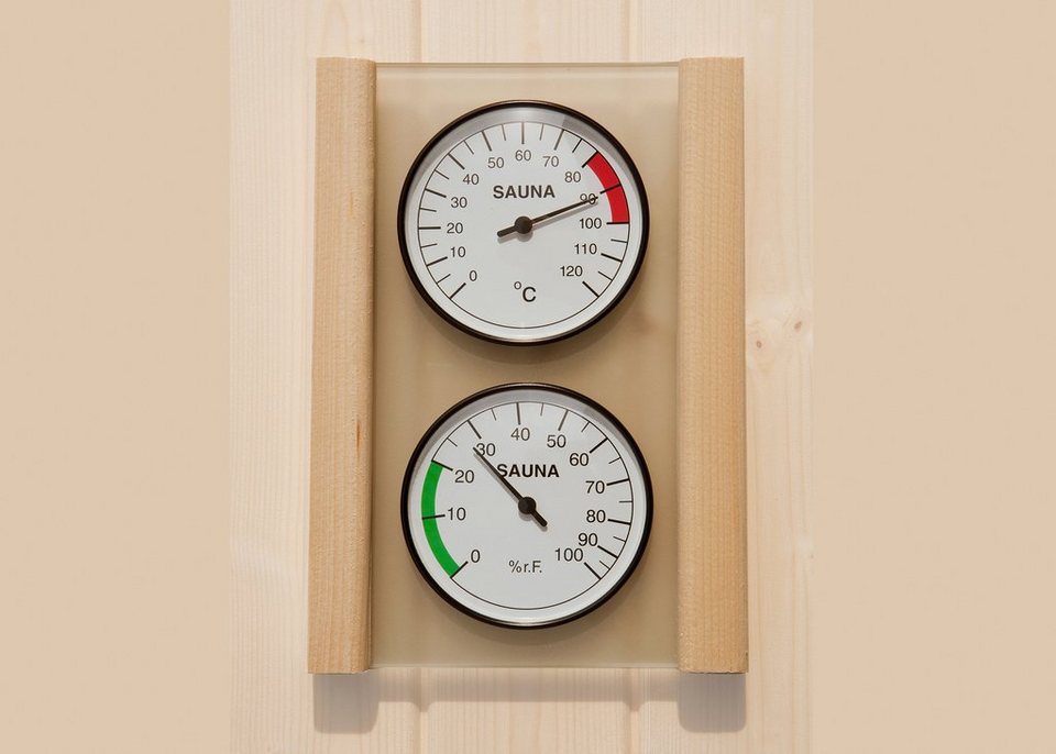 weka Klimamesser, (1-St), Bestehend aus Hygrometer und Thermometer
