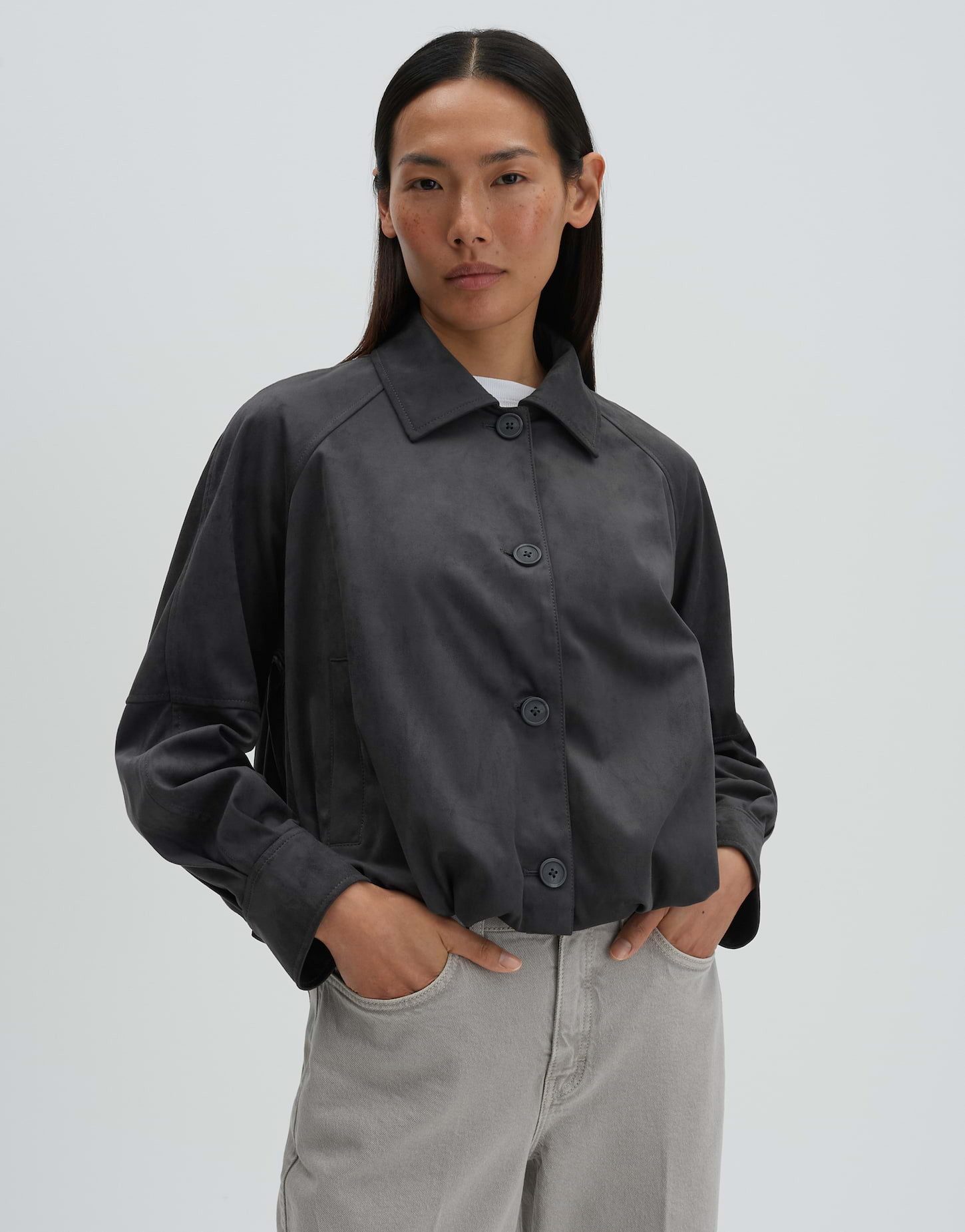 someday Jackenblazer Nayomi Lockere Passform, schräge Eingrifftaschen und B günstig online kaufen