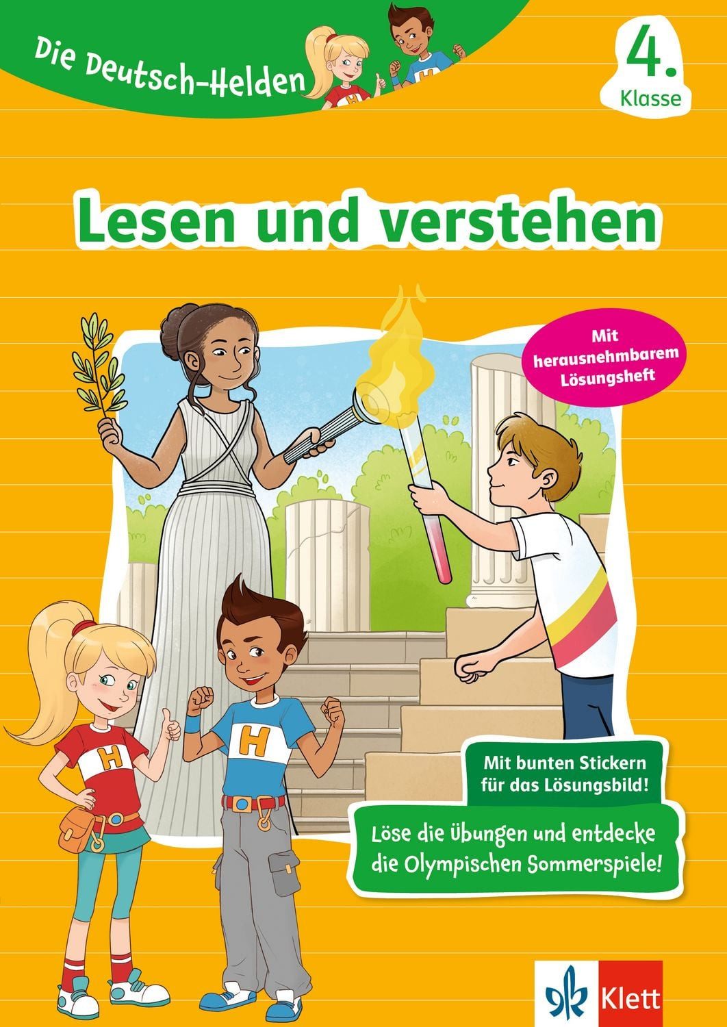 Klett Die Deutsch-Helden: Lesen und verstehen 4. Klasse / diverse