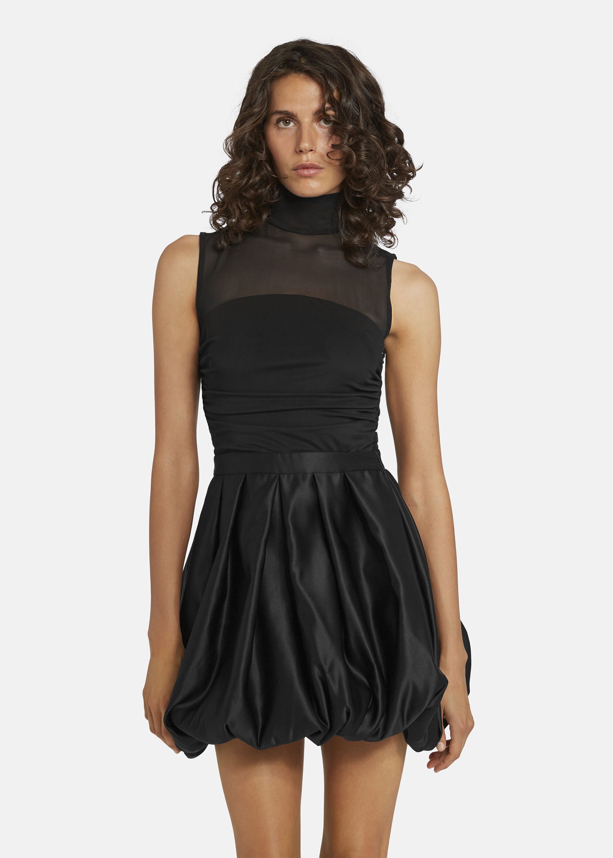 Nicowa Blusenkleid PLIWIO mit Ballonrock günstig online kaufen