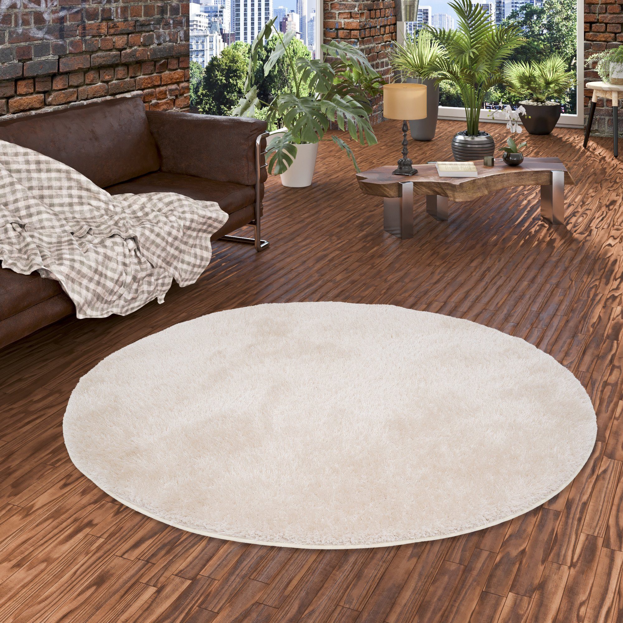 Snapstyle Hochflor-Teppich Hochflor Shaggy Teppich Feeling günstig online kaufen