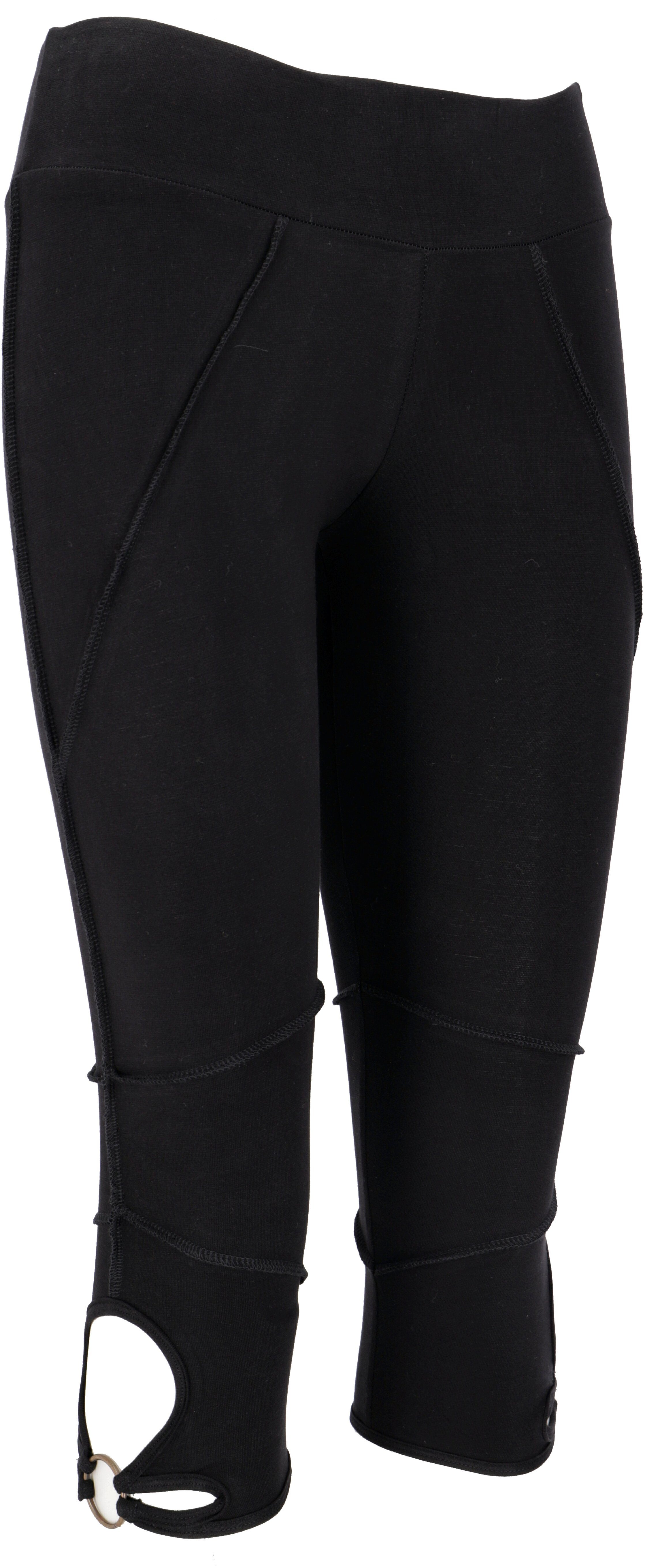 Guru-Shop Hose & Shorts 3/4 Damen Leggings, Psytrance Goa Leggings,.. alternative Bekleidung